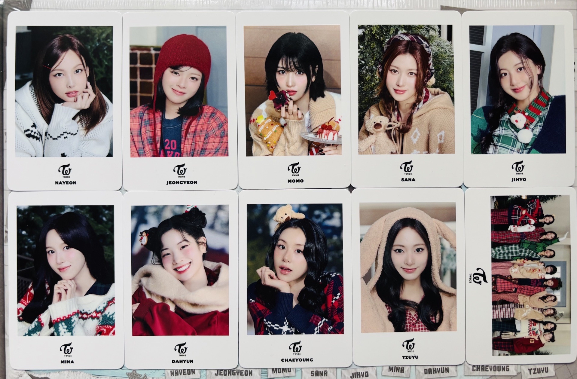 TWICE 2025 冬日小卡 快閃店