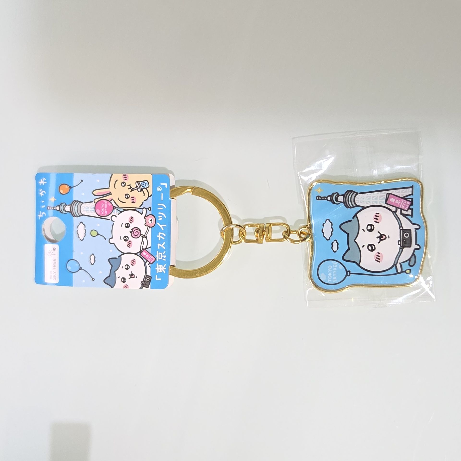 日本地區限定鐵牌 東京 晴空塔小八