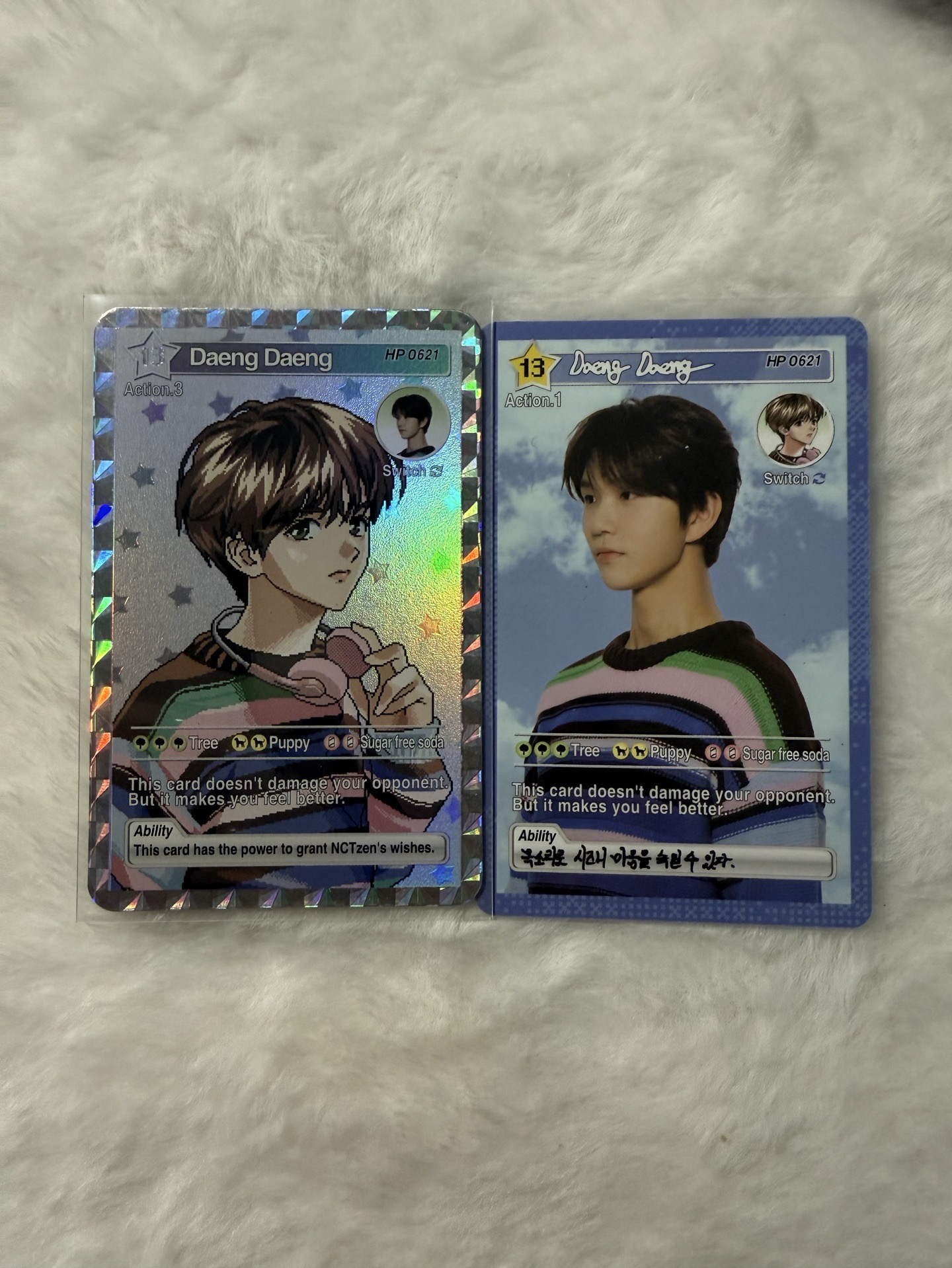 Log in 場週卡包 隨機卡 閃卡喔Jahee