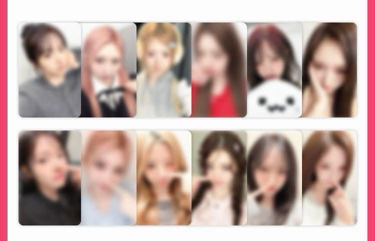 IVE SECRET yeti 幸運卡 怜2張