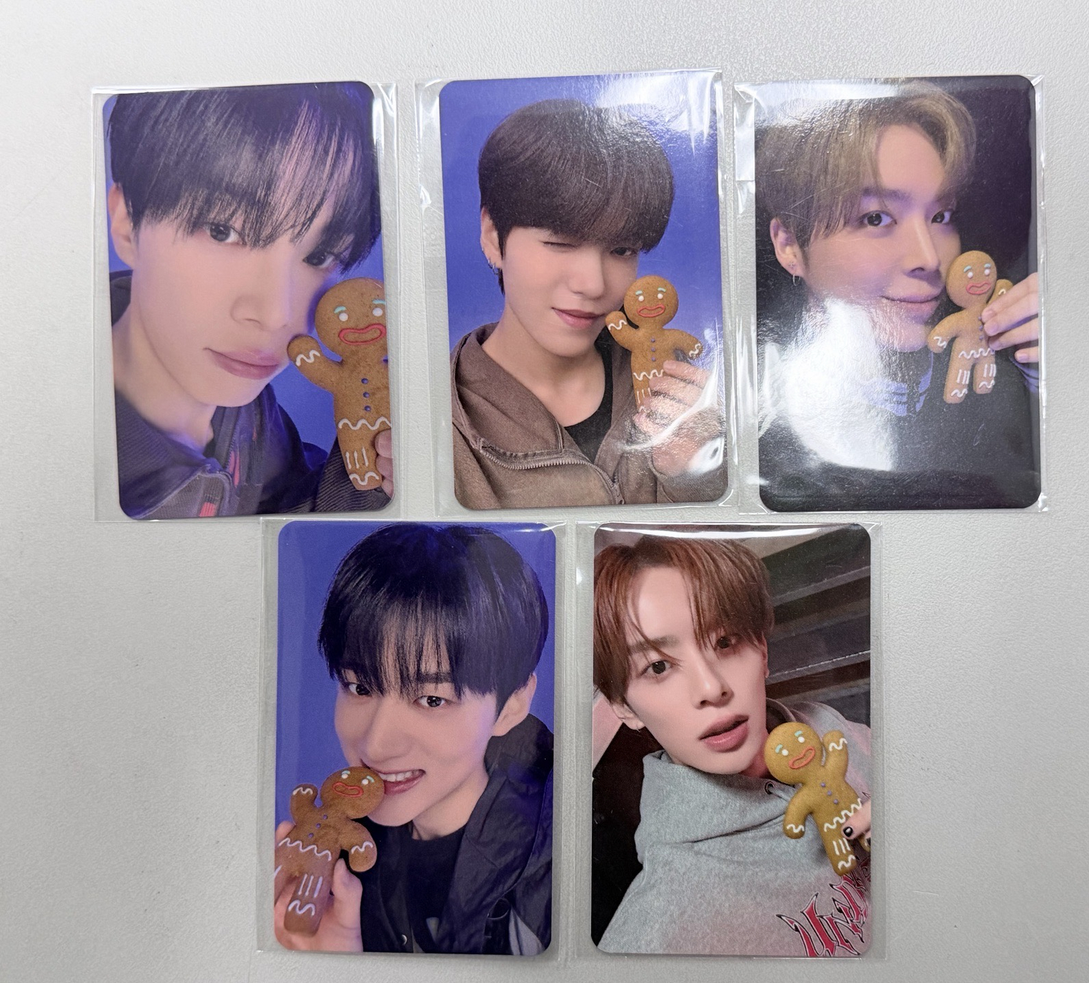 Lost and Found mnet 特典卡 薑餅人