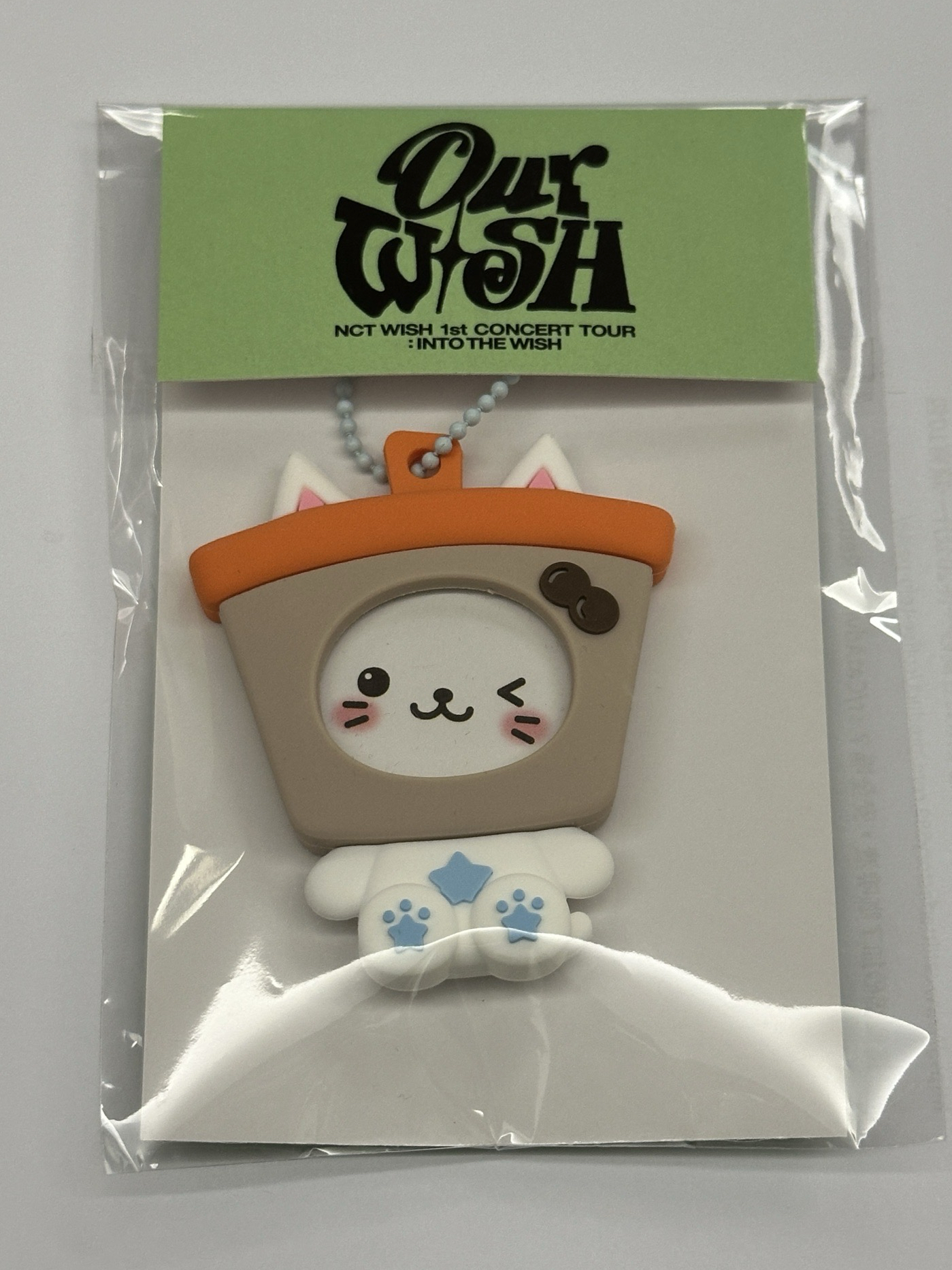 一巡 奶茶貓換臉鑰匙圈吊飾