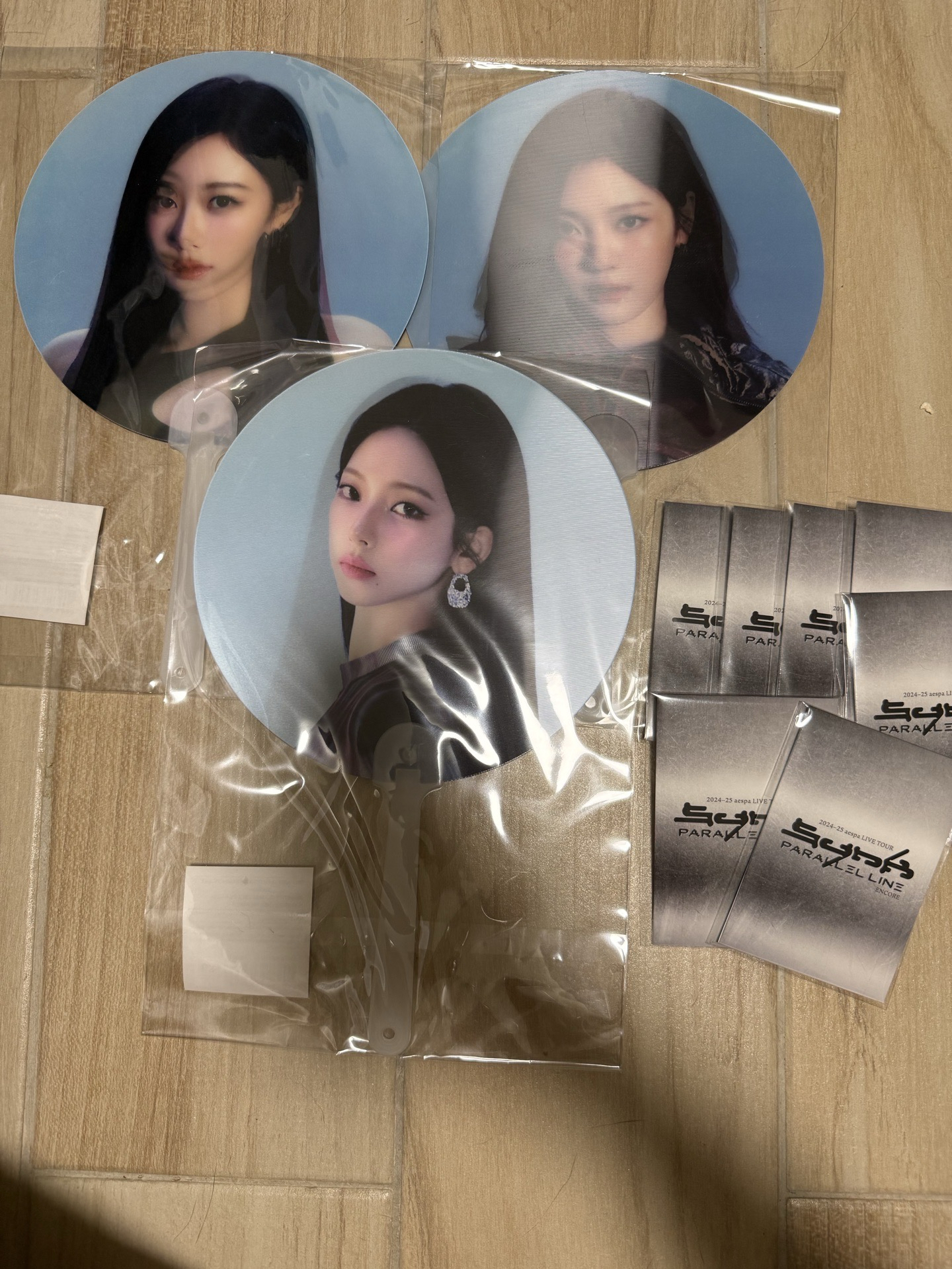 aespa 二巡 首爾 安可 變身扇 卡包