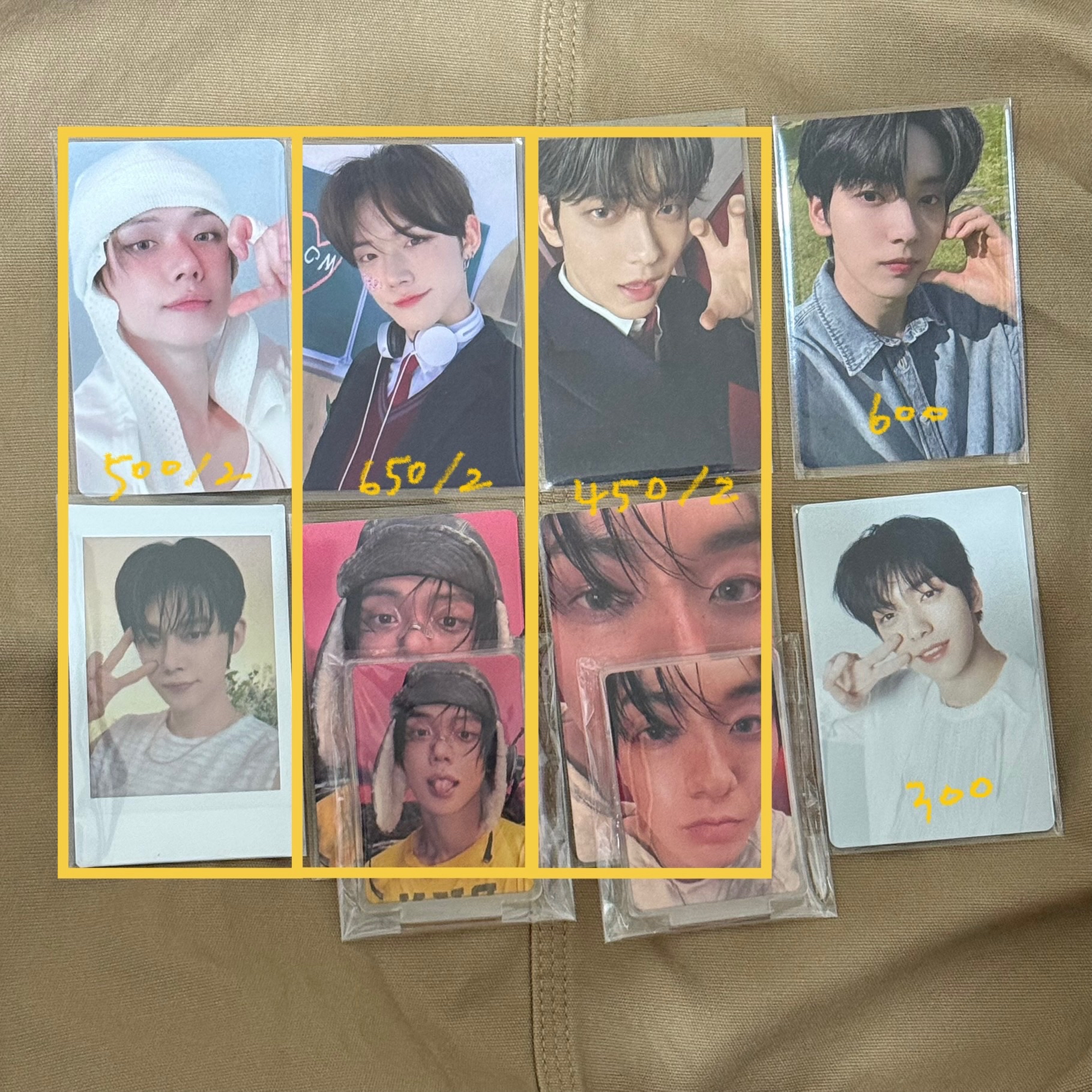 TXT 三吋、四吋紙片