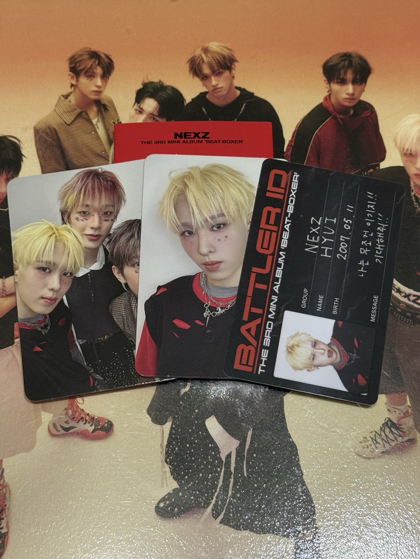 NEXZ beat-boxer 已拆全專