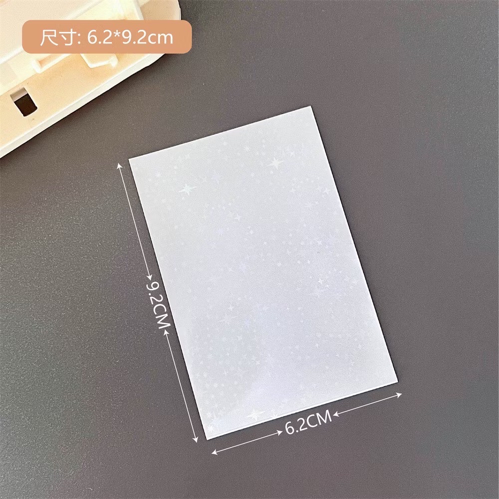 白色星星閃 40入