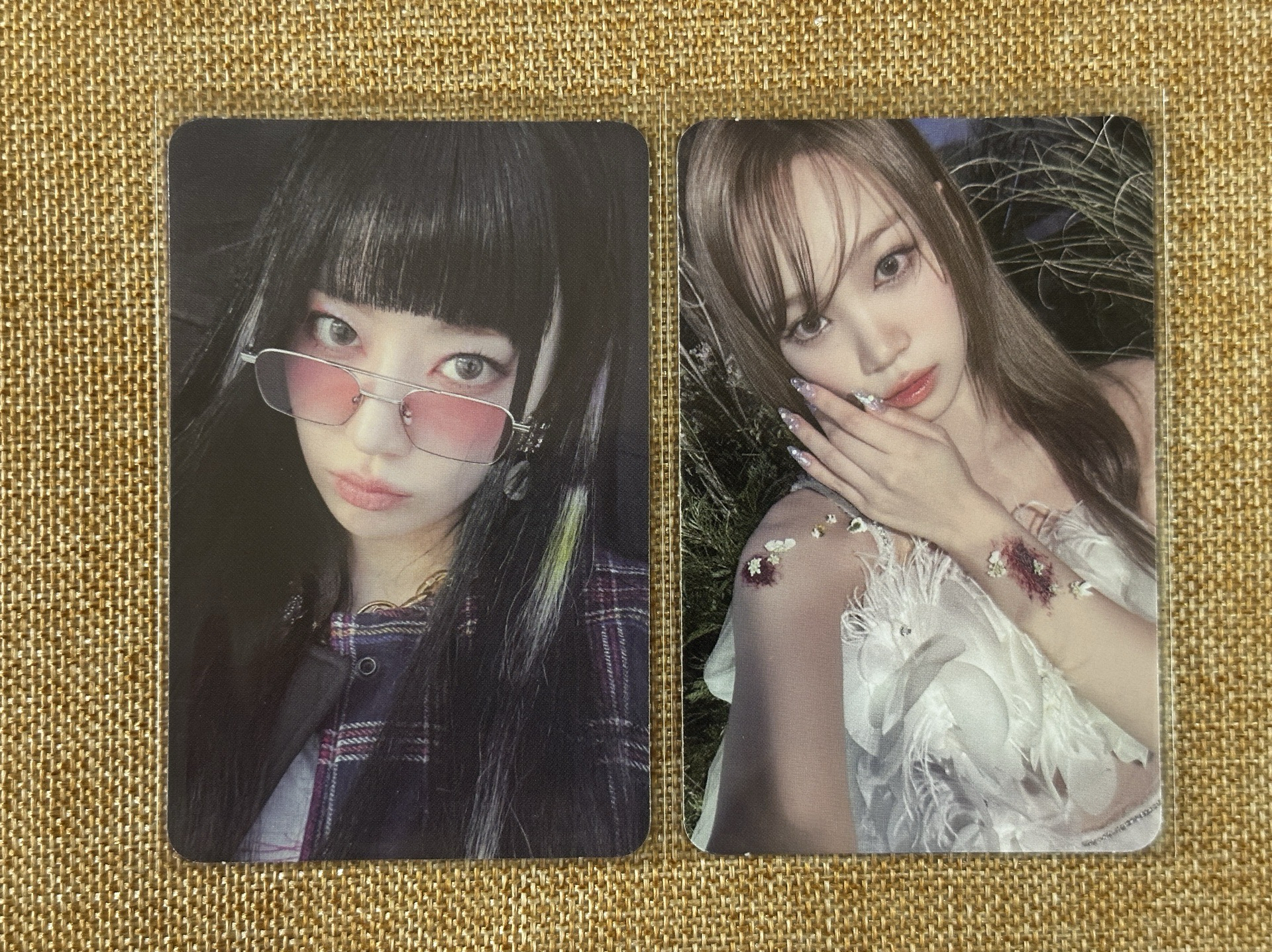 LE SSERAFIM EASY 專輯 小卡