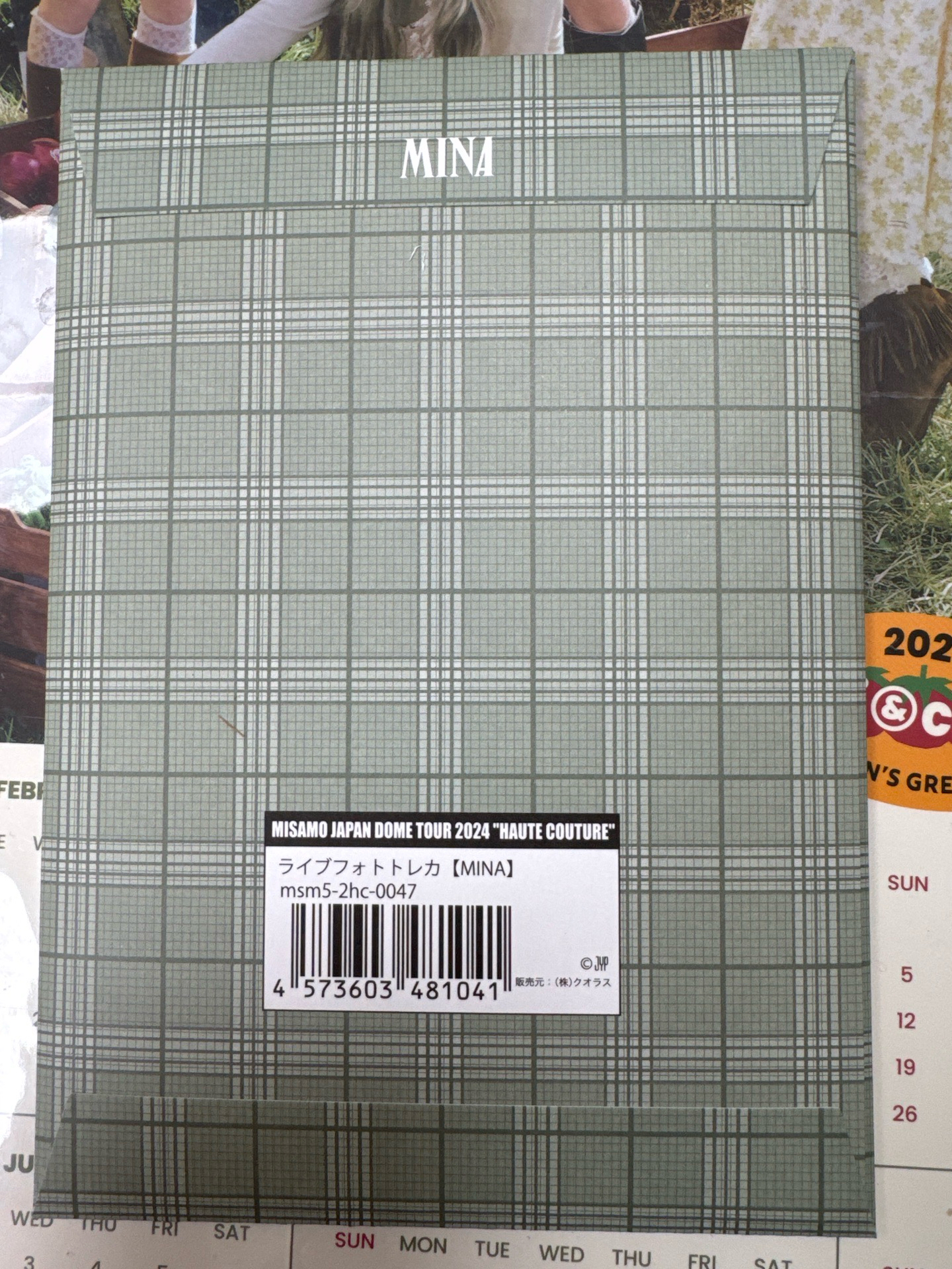 MISAMO Mina明信片組