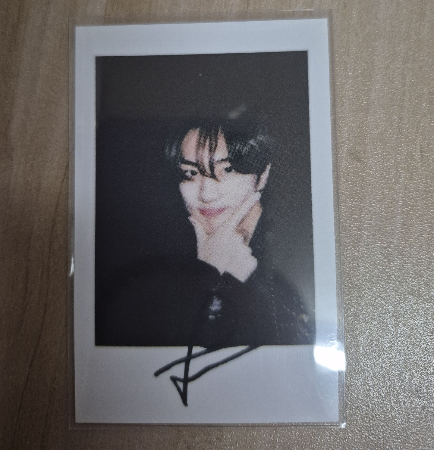 梁禎元 上海線下簽售復刻拍立得