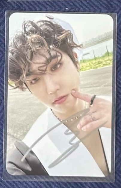 SKZ Han 知城 maxident親簽 美通