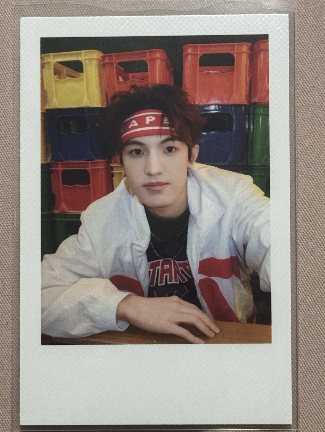 TOP登陸少年 張澤禹 髮帶拍立得