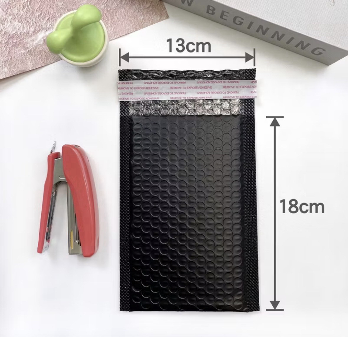 黑色氣泡袋 2個