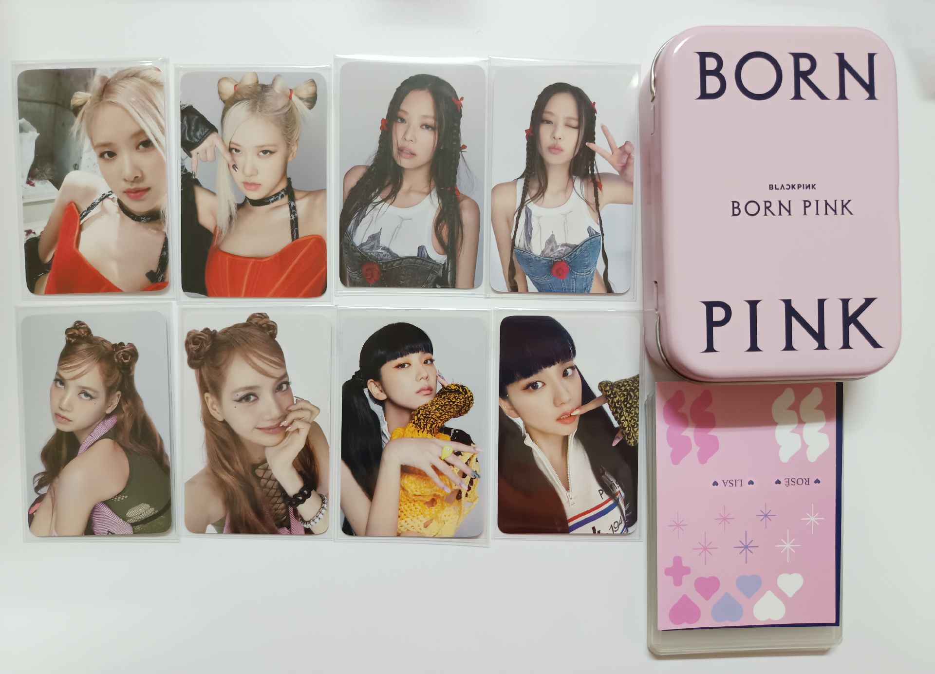 BP粉墨 鐵盒小卡組 BORNPINK