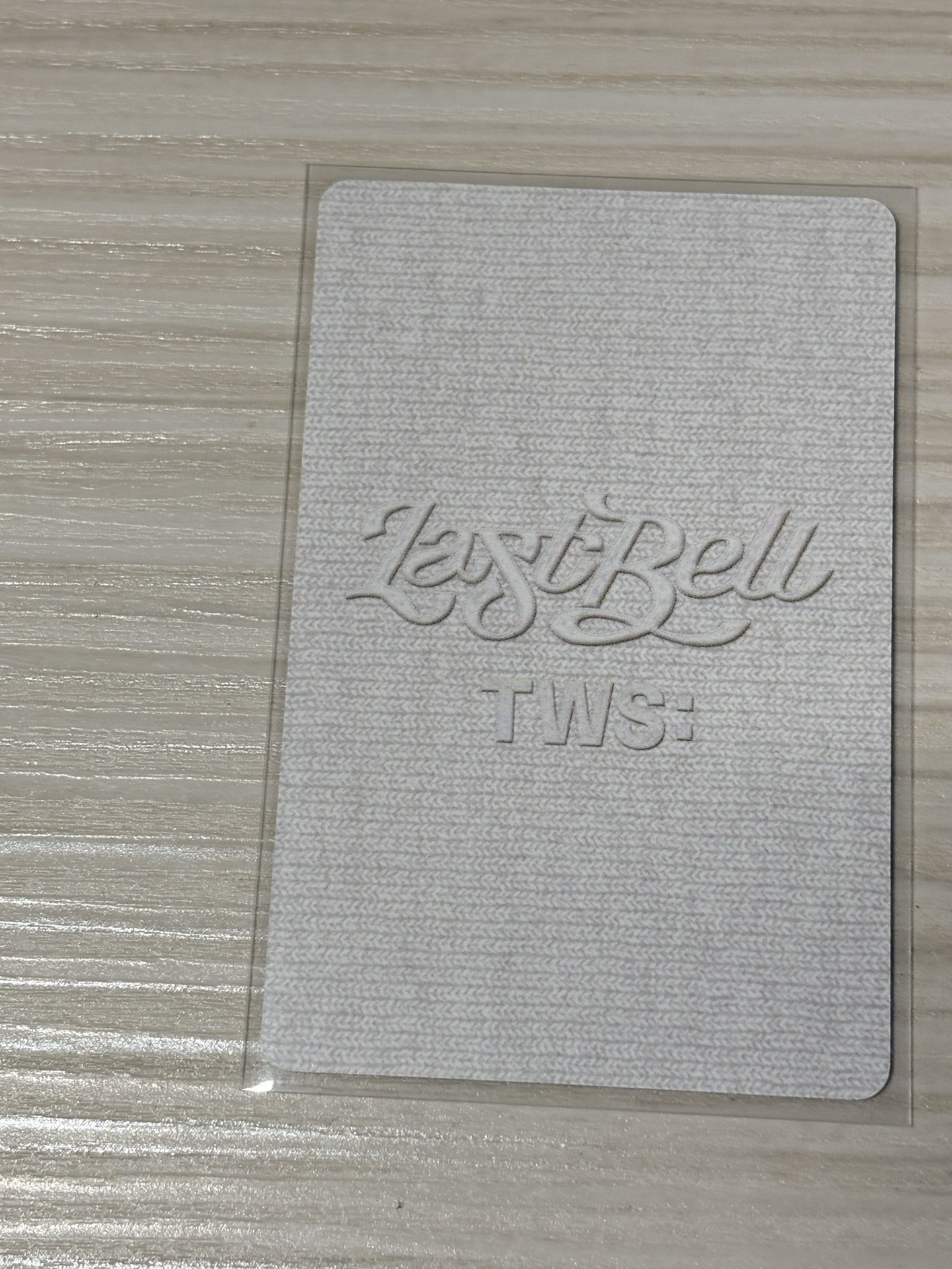 Tws 申惟 單曲 小卡（需多帶一張3 4 5 6 的卡 1：1）