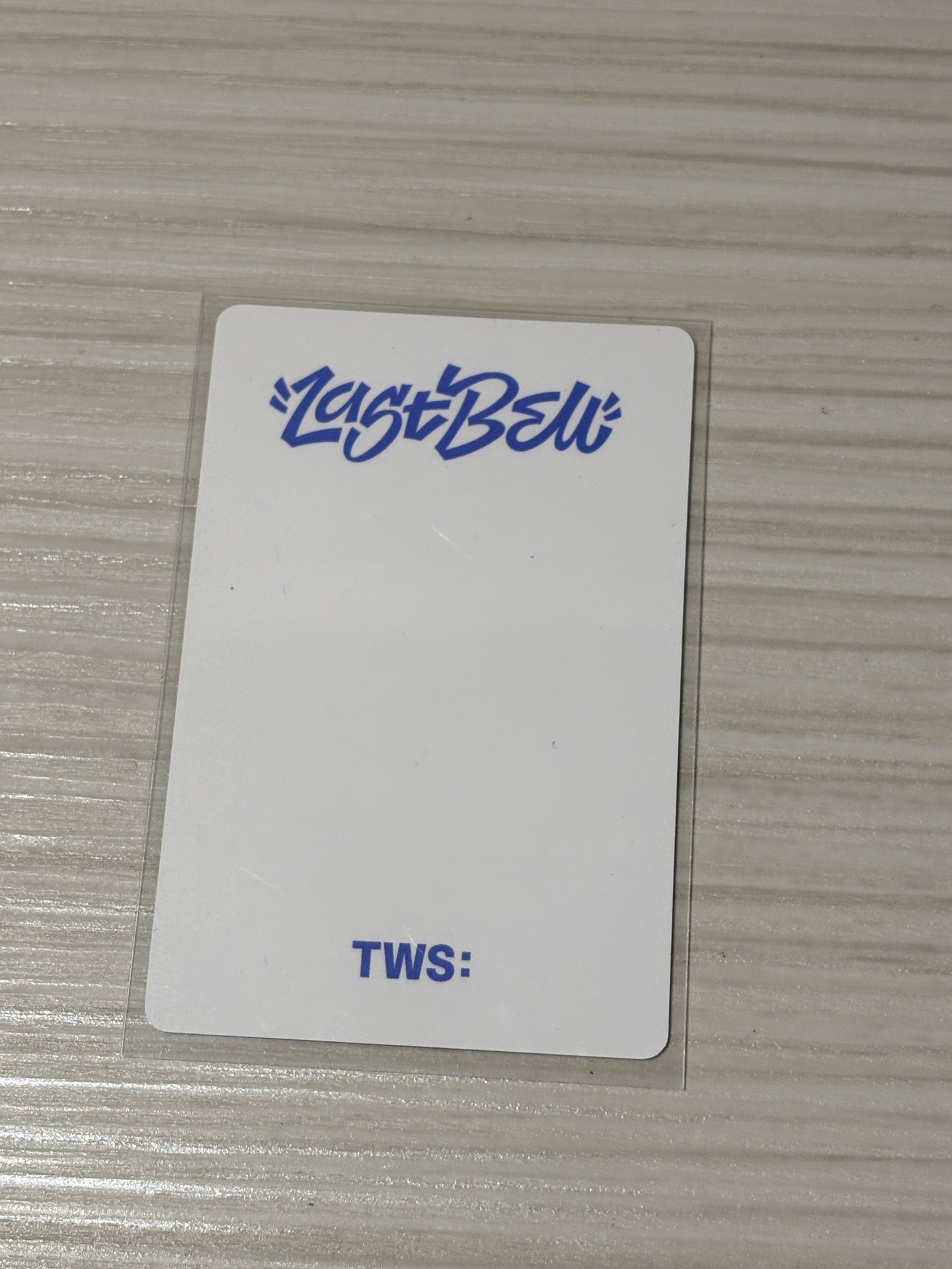 Tws 申惟 單曲  小卡（需多帶一張3 4 5 6 的卡 1：1）