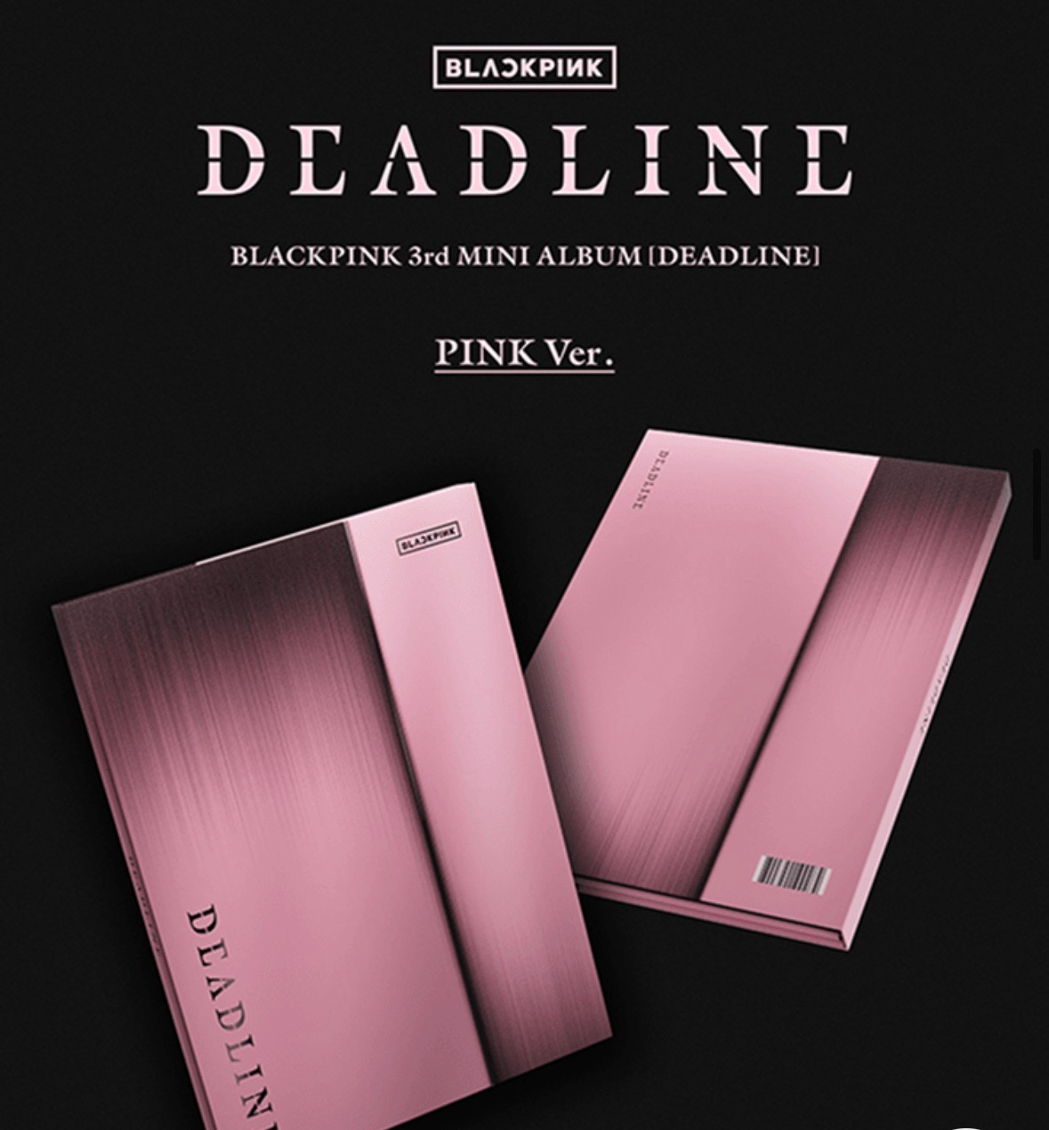 Blackpink 迷你3輯 粉版PB+WVS特典組 （預購）