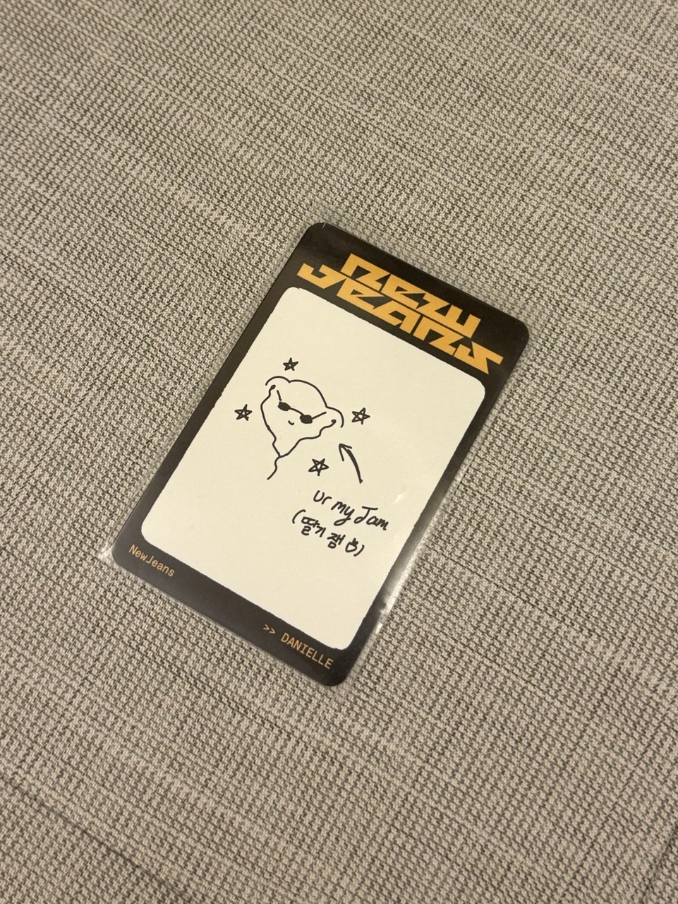 New Jeans Danielle 專卡