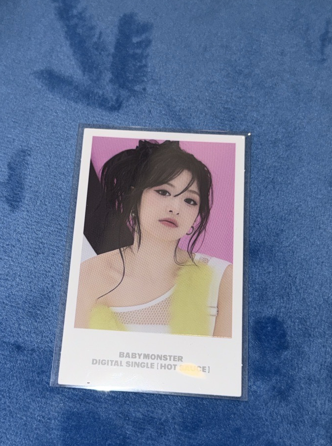 BABYMONSTER wvs拍立得