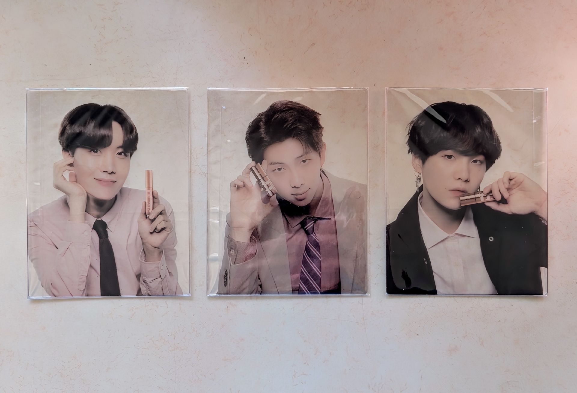 VT代言 唇膏 透卡(SUGA, J-HOPE, RM)