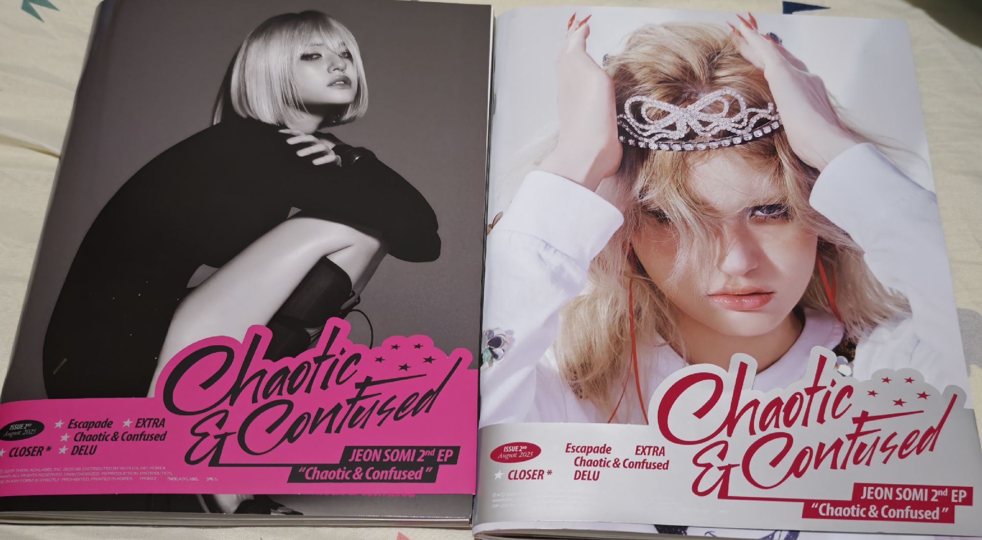 🌹SOMI🌹Chaotic & Confused 兩版合售 全專