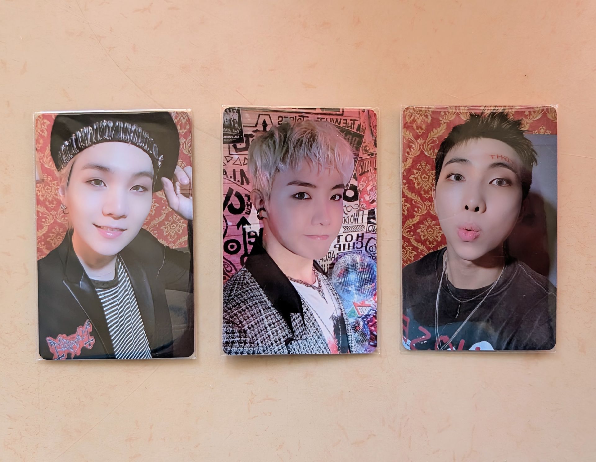 2022 SG年曆固卡(SUGA, J-HOPE, RM)