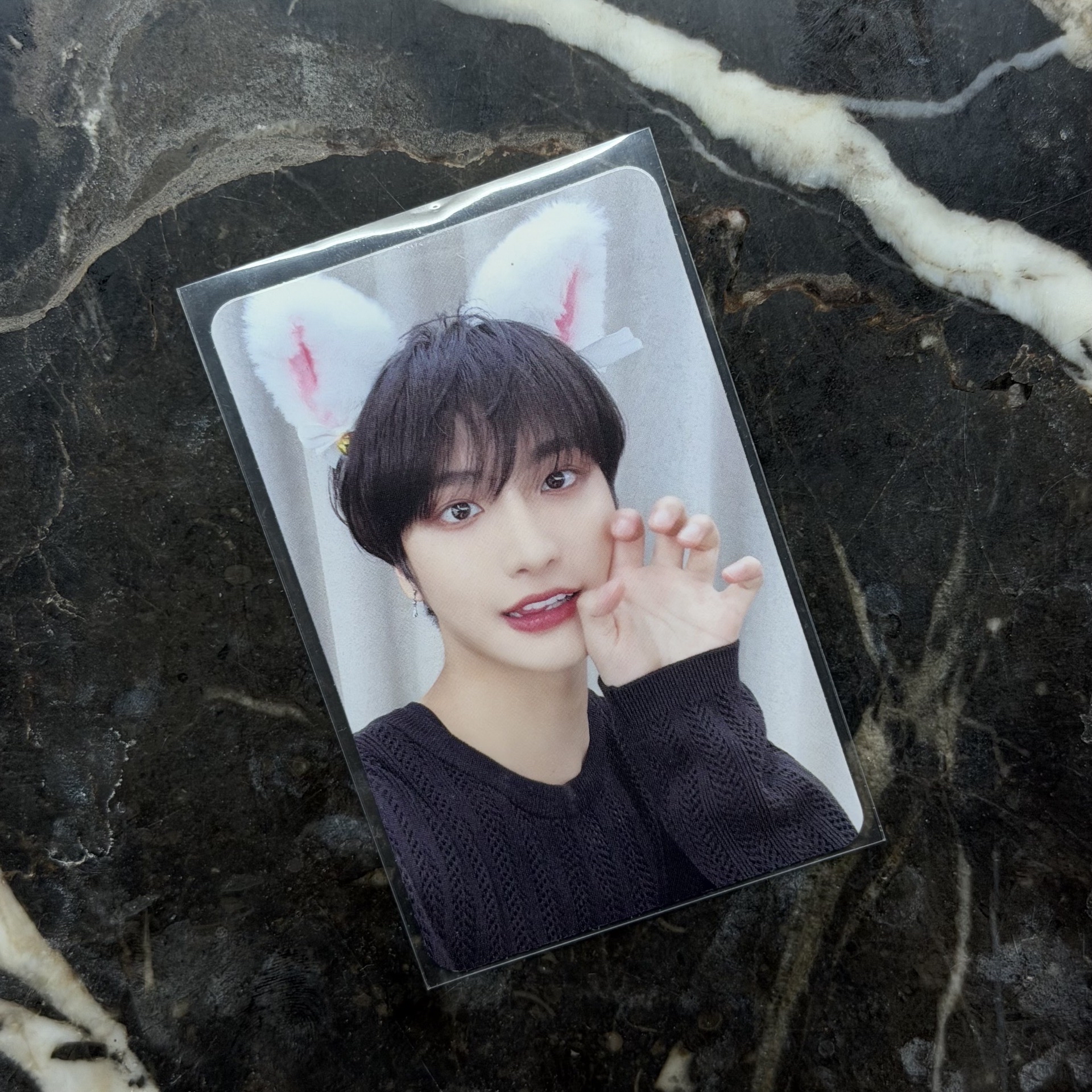 ATEEZ 朴星化 SEONGHWA Outlaw 白貓