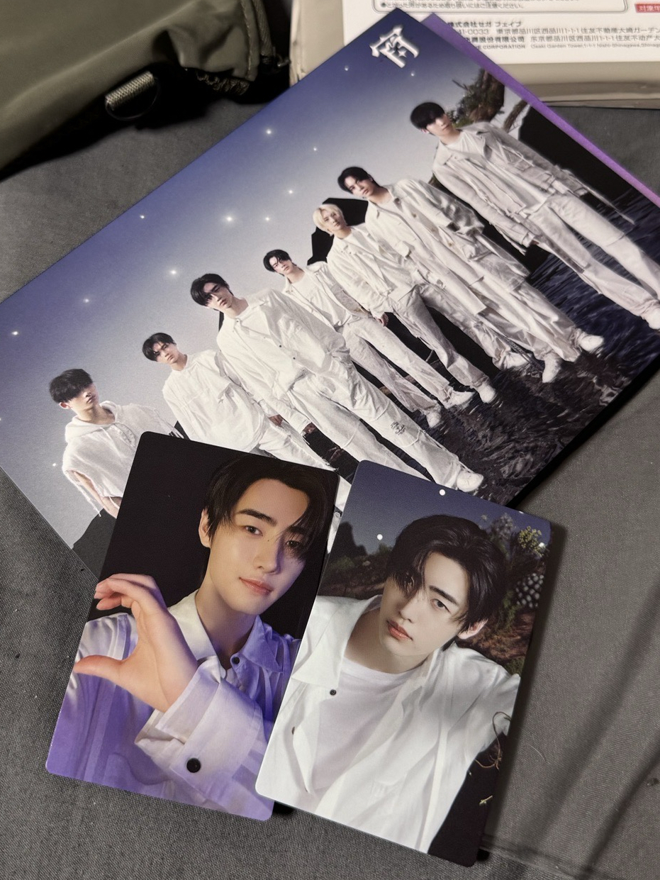 成訓一套 宵 專輯卡 初回A 