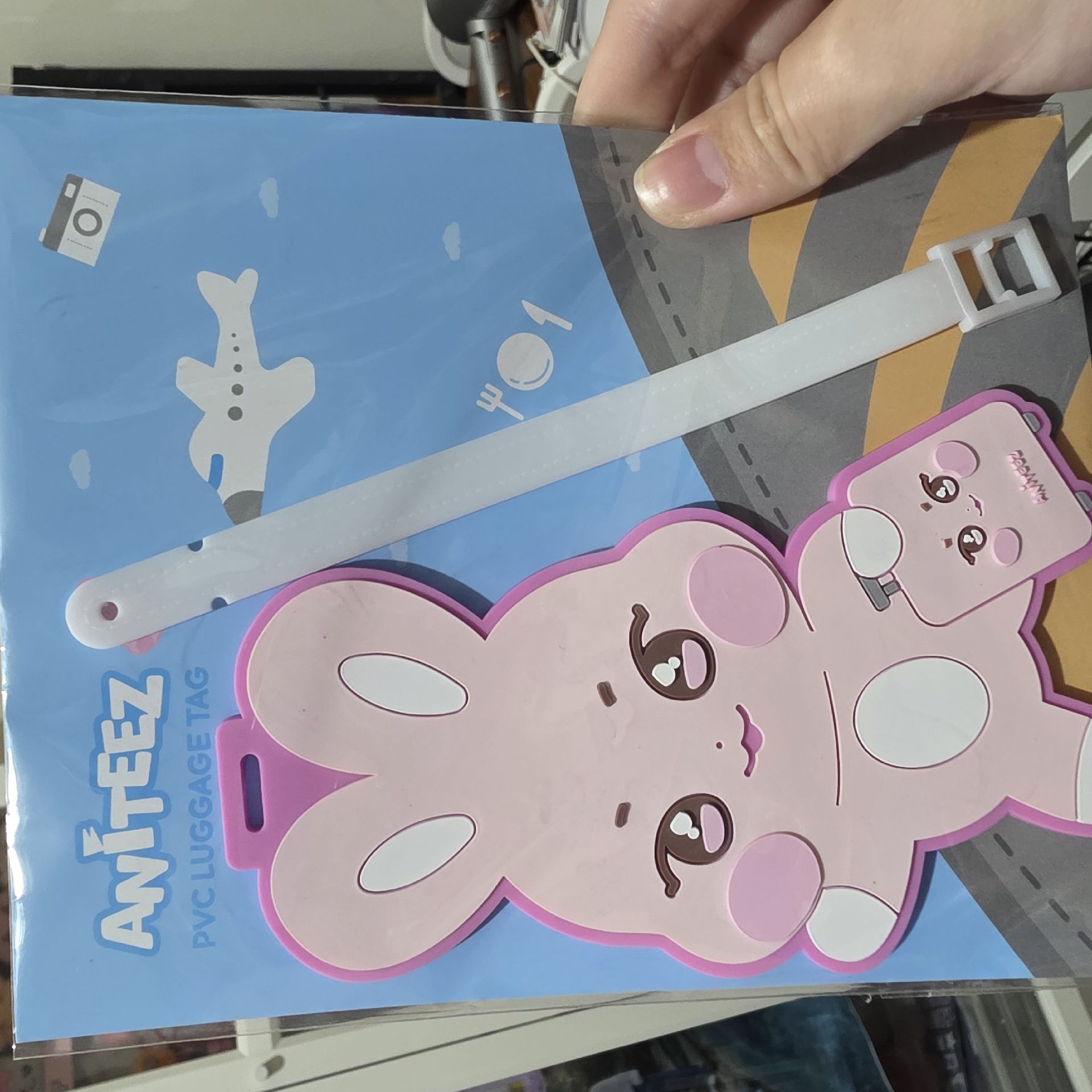 MIGHTEEZ卡套+Calling滑鼠墊+行李吊牌 星