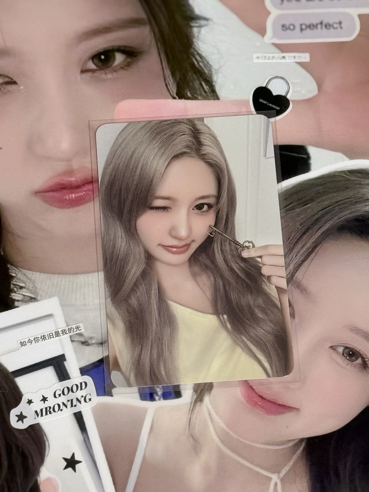 ive 秋簽/幸運卡/入場卡/簽售卡