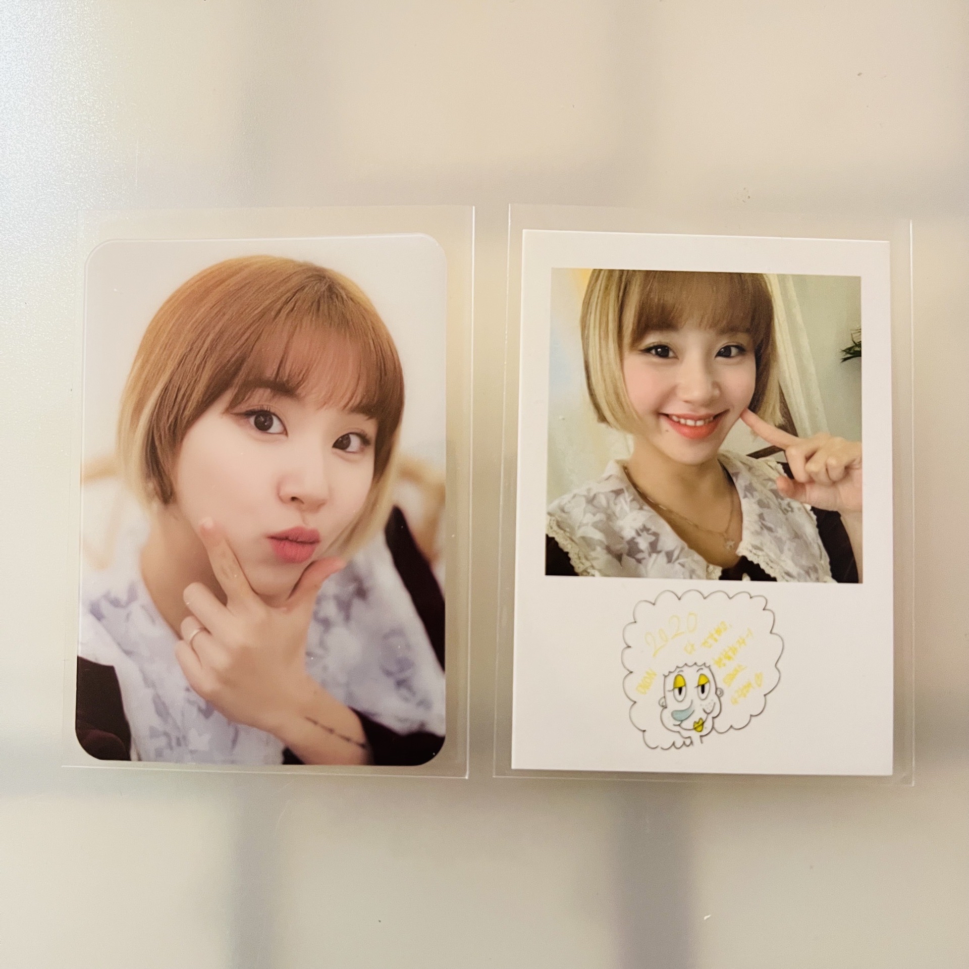 TWICE 彩瑛 DICON 幸運符+透卡組