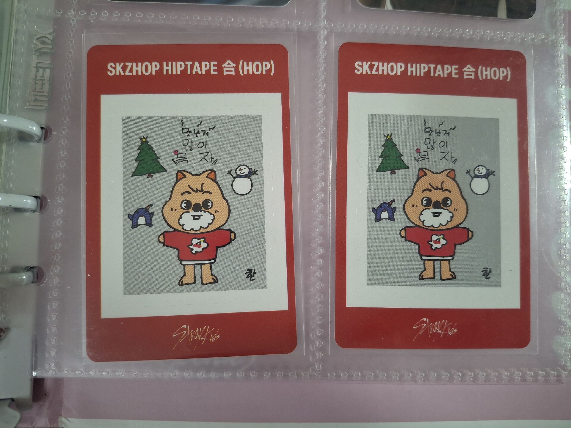 stray kids 專卡×4