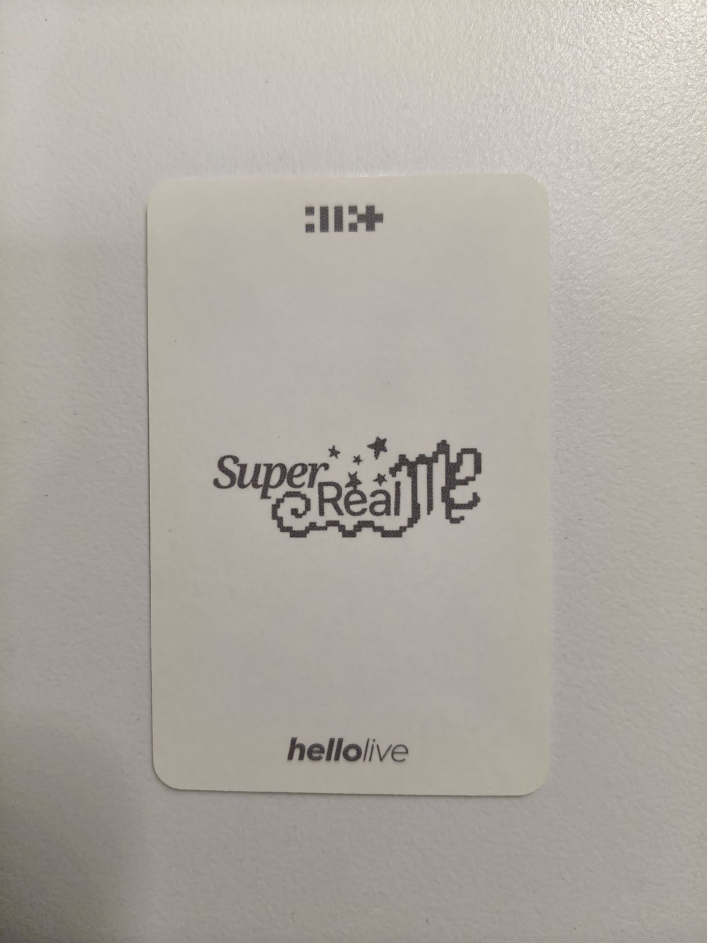 ⚪SUPER REAL ME hl 3.0 簽售卡 