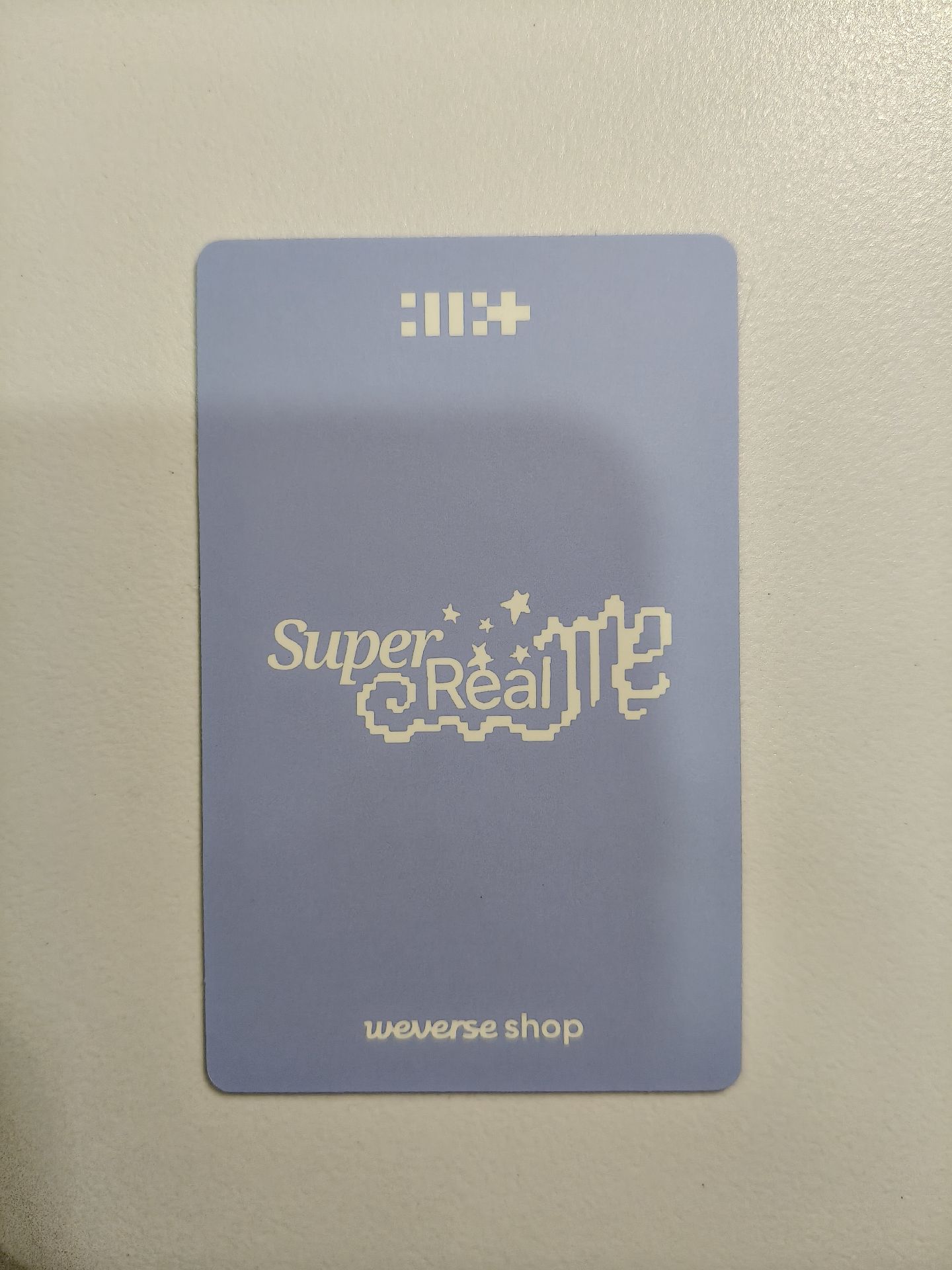 🔴SUPER REAL ME wvs 預售B 特典卡 