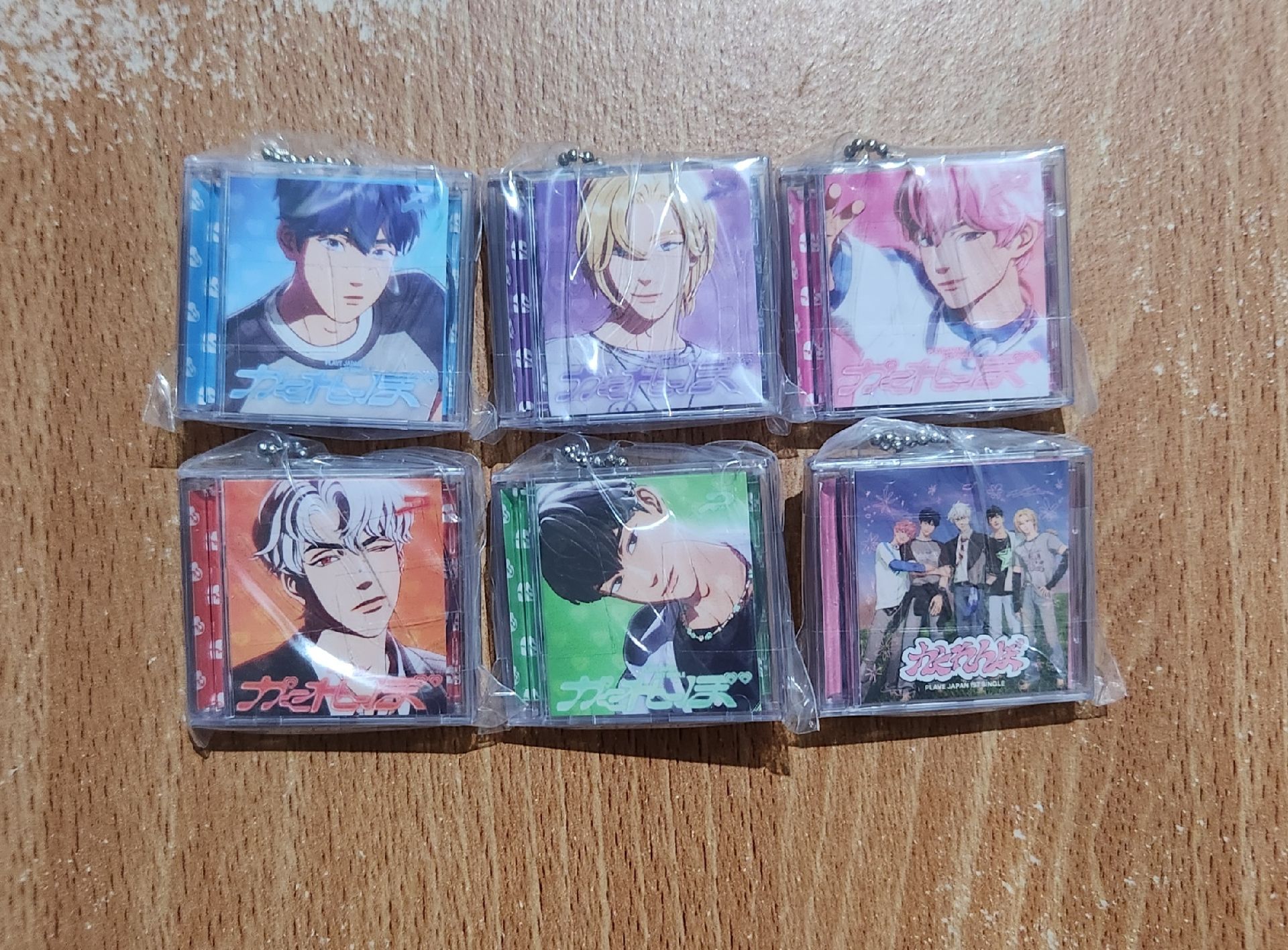 PLAVE 日專 扭蛋 吊飾 整套