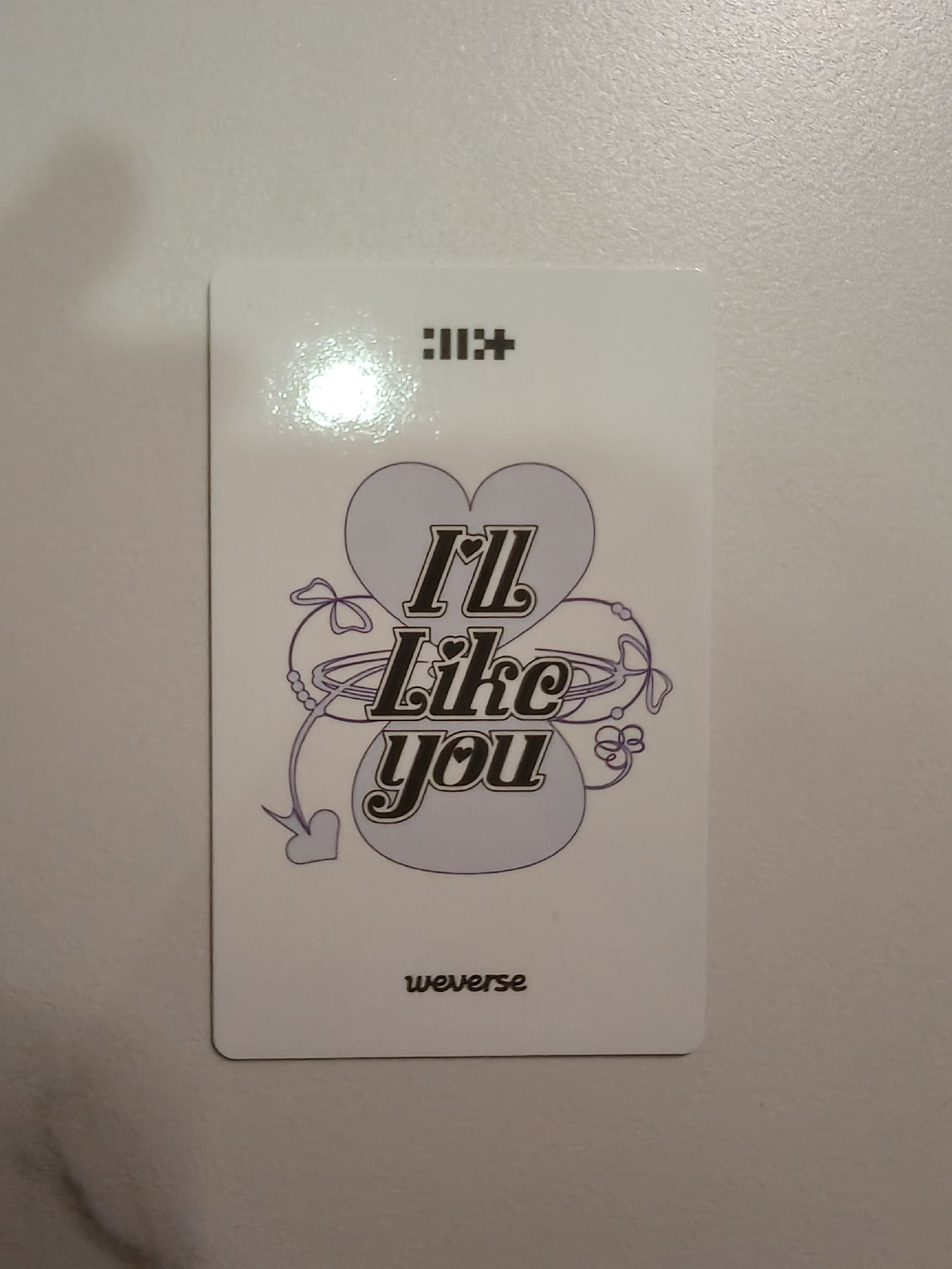 🔴I'LL LIKE YOU wvs 特典卡 快閃店C