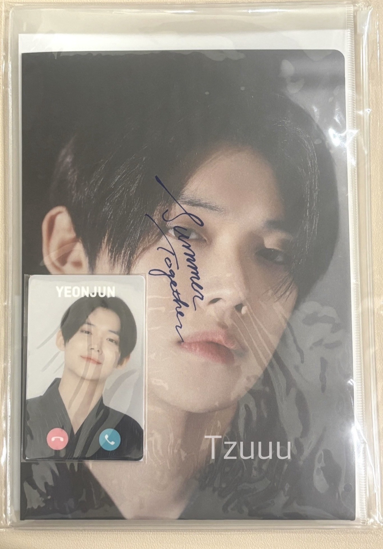 TXT SUMMER TOGETHER MOA限定套組 竣