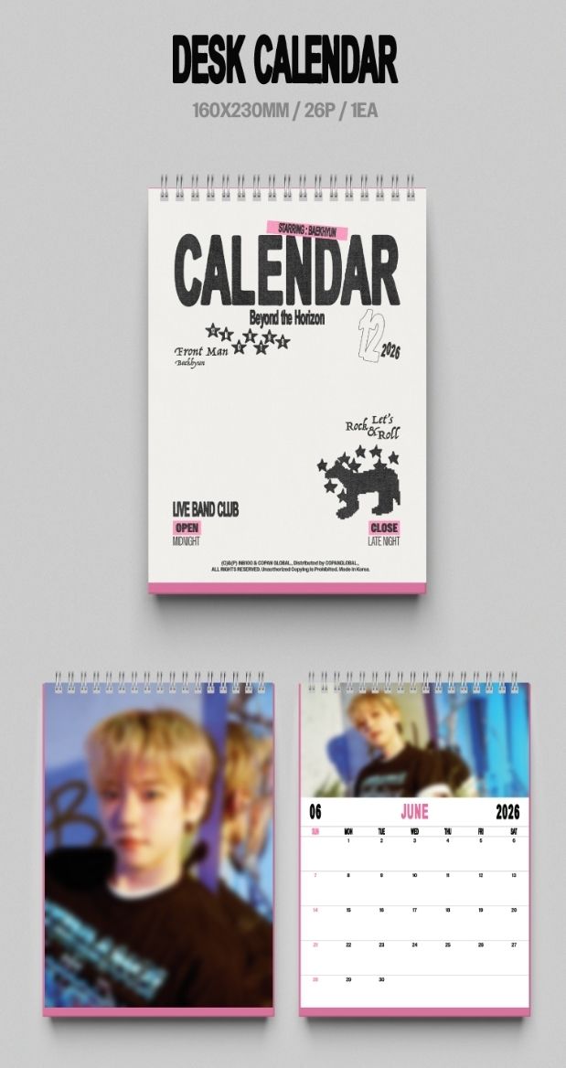 現貨📦 2026台曆 桌曆+mini熊