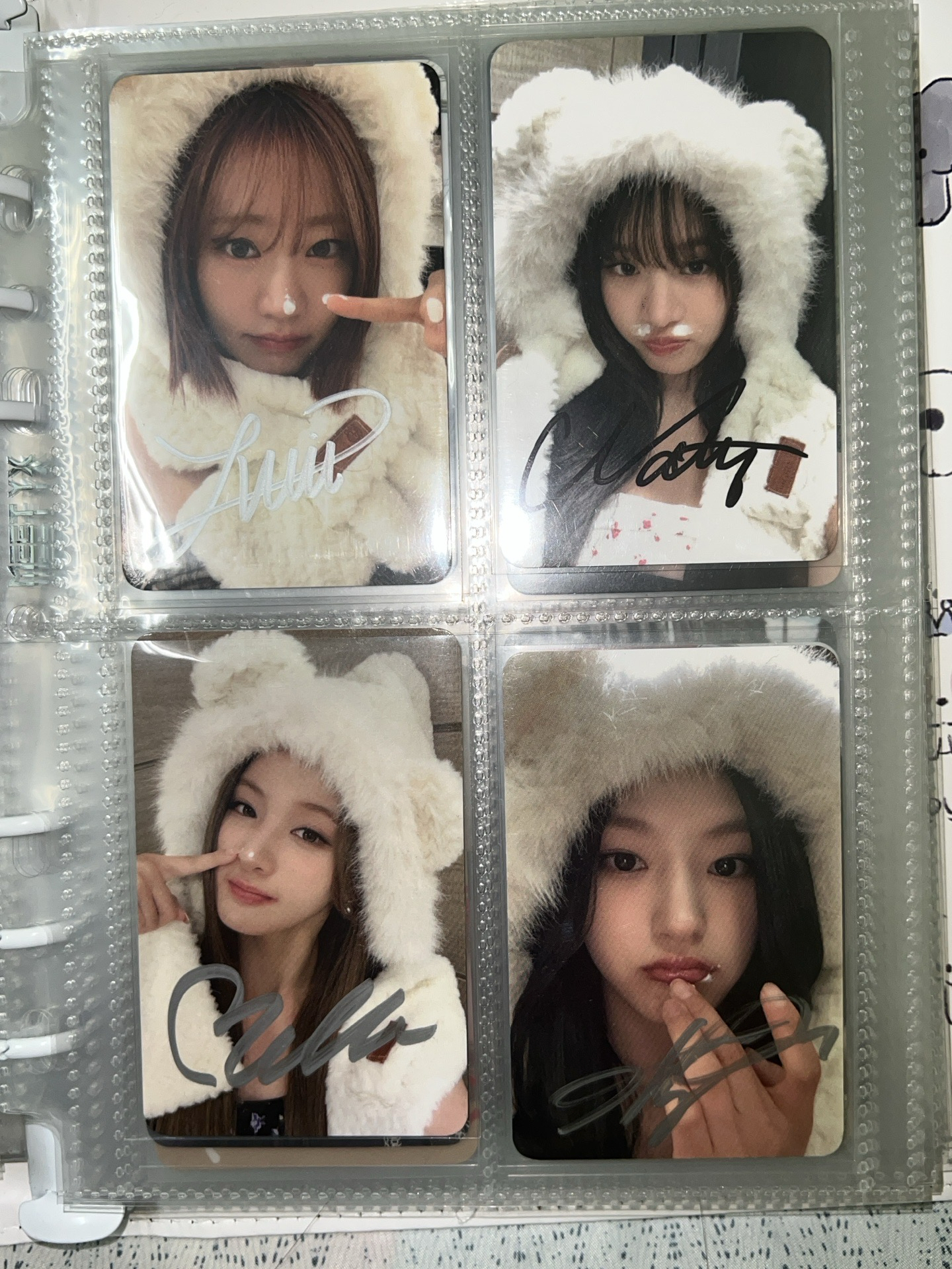 kiss of life白熊簽卡一套