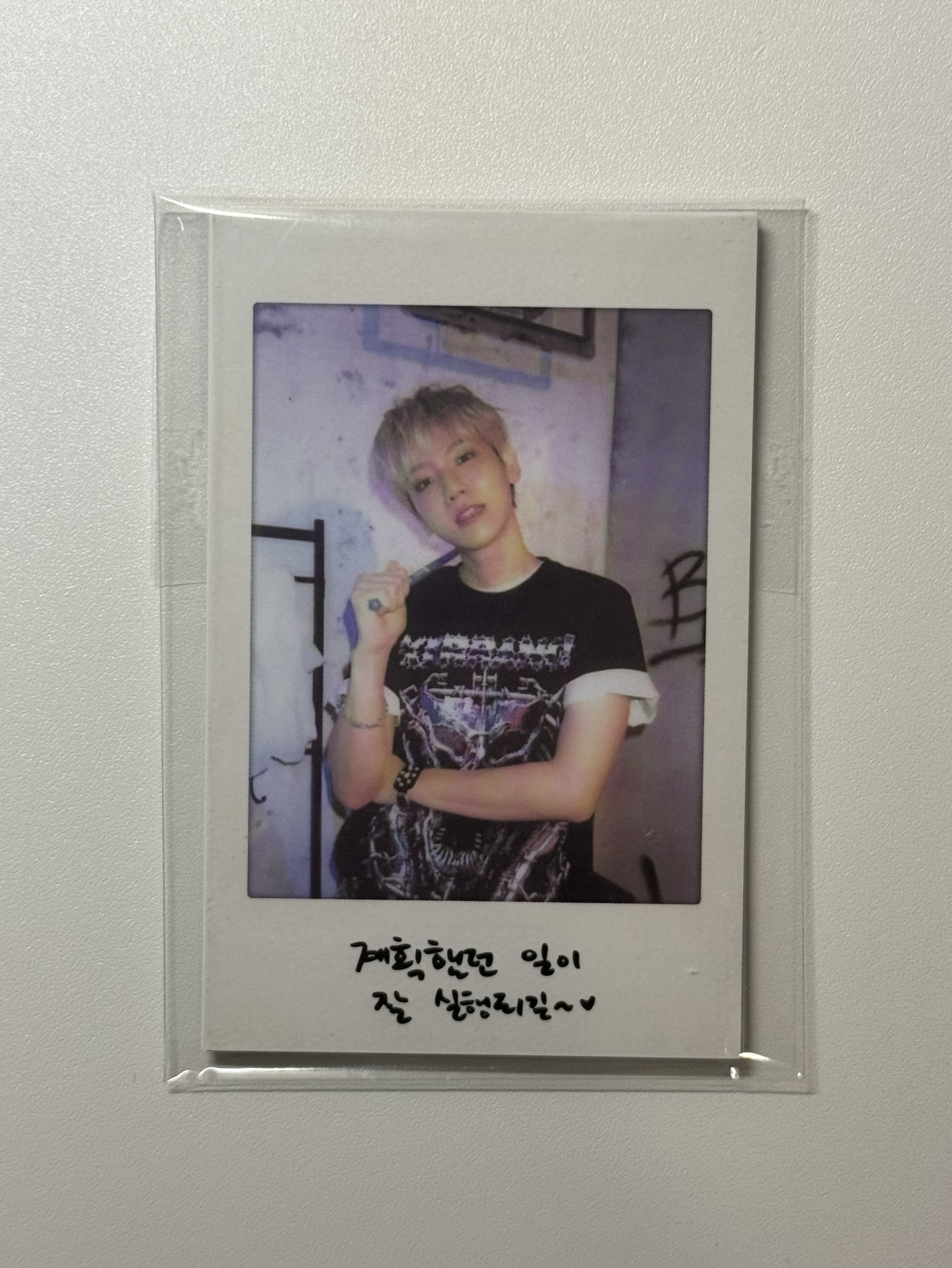 伯賢年曆拍立得一套