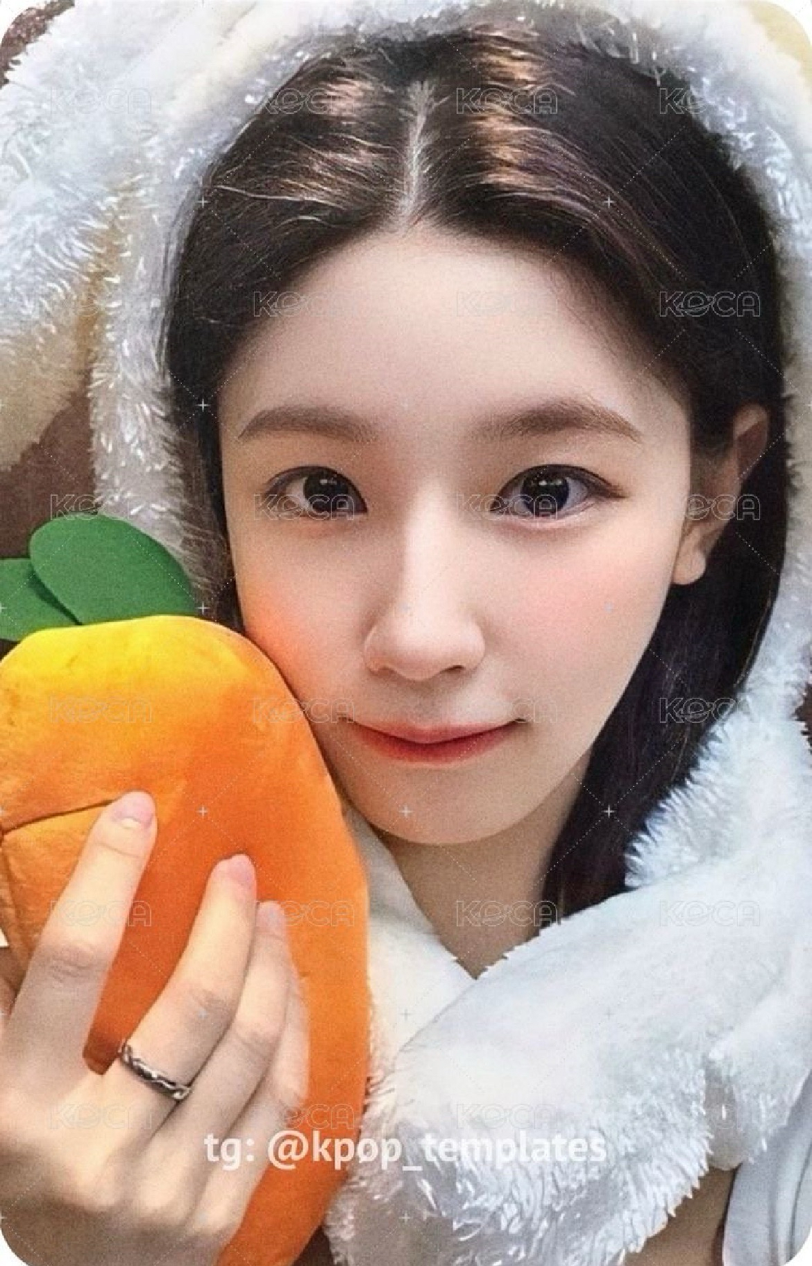 I SWAY ms 7.0 特典卡 兔子麵 紅蘿蔔麵