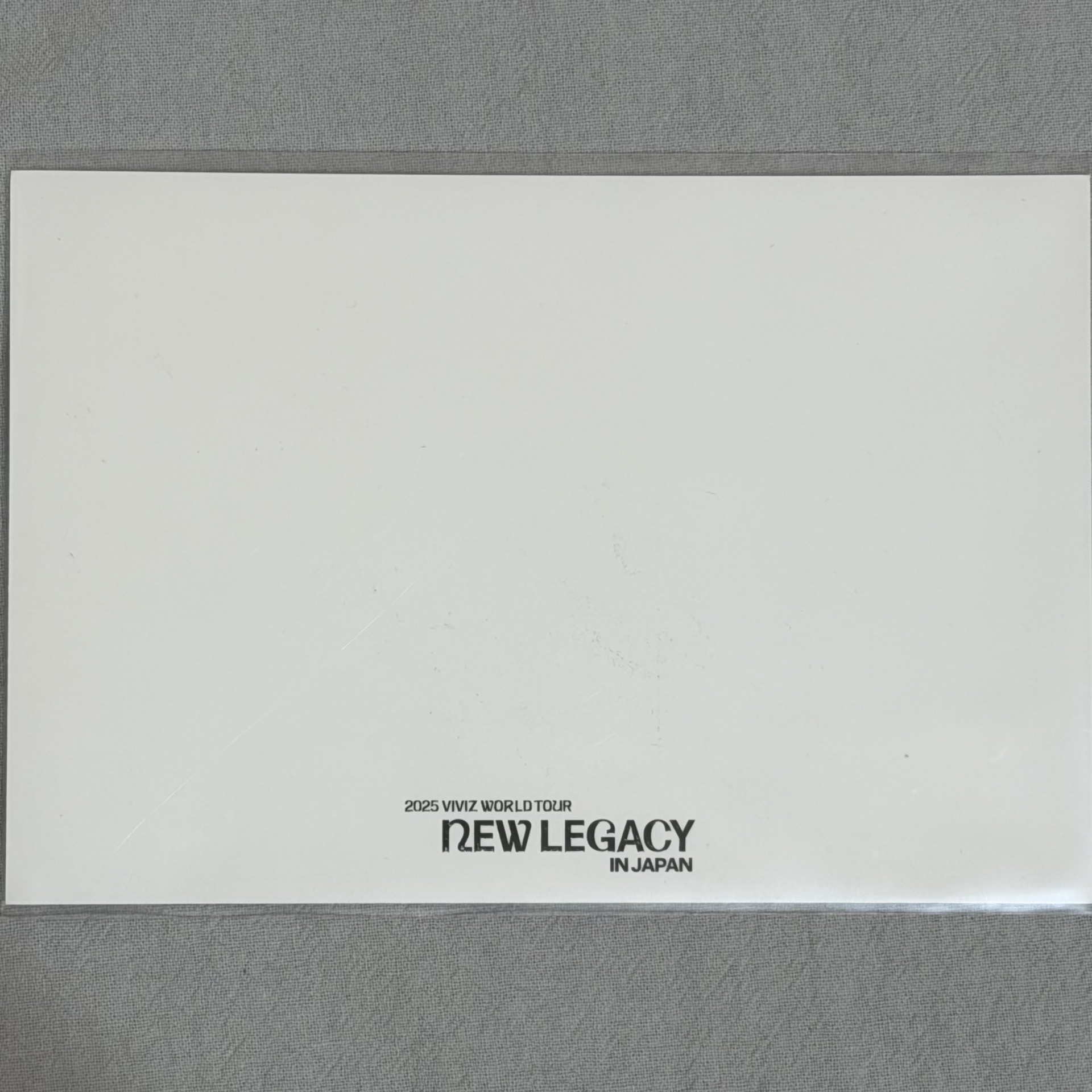 VIVIZ NEW LEGACY 日本 演唱會 SinB 信飛 簽名 明信片