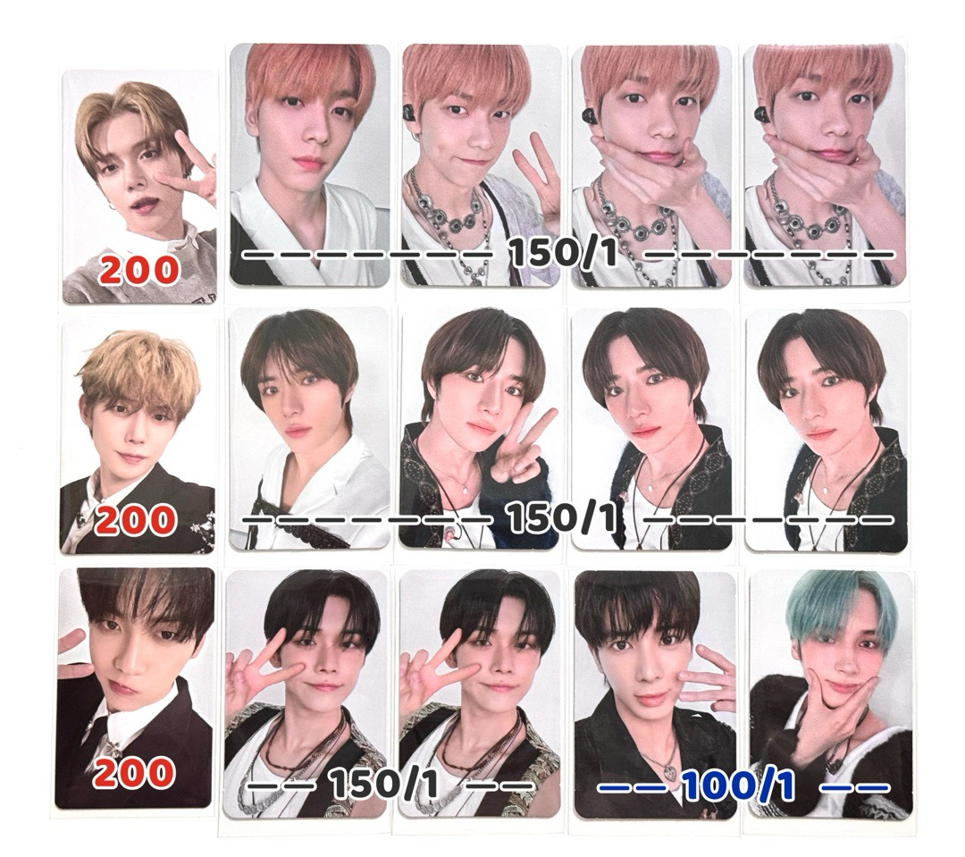 TXT VR演唱會小卡