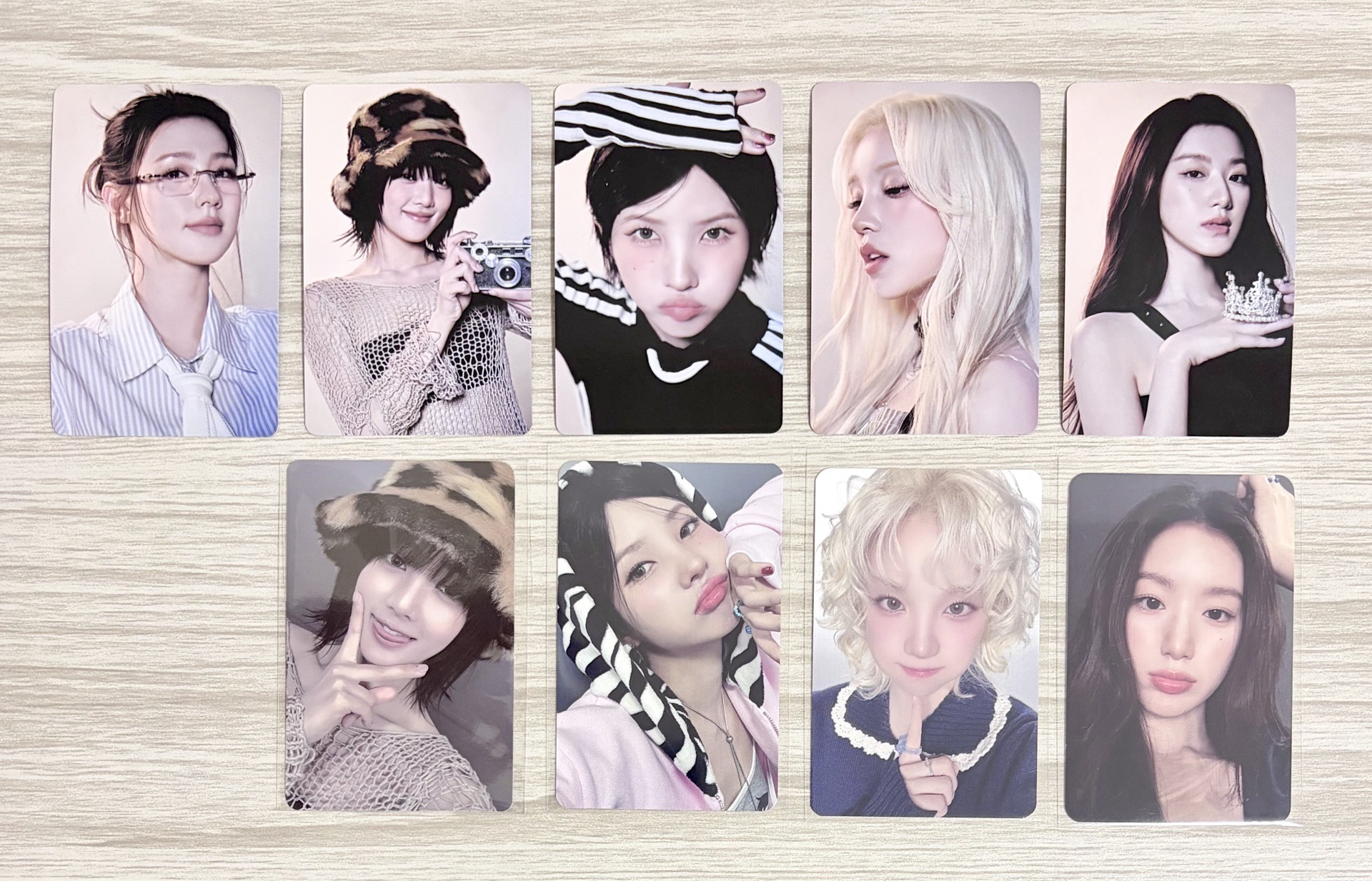 i-dle city of sense 展覽滿額卡/入場卡/帽子卡/外套卡