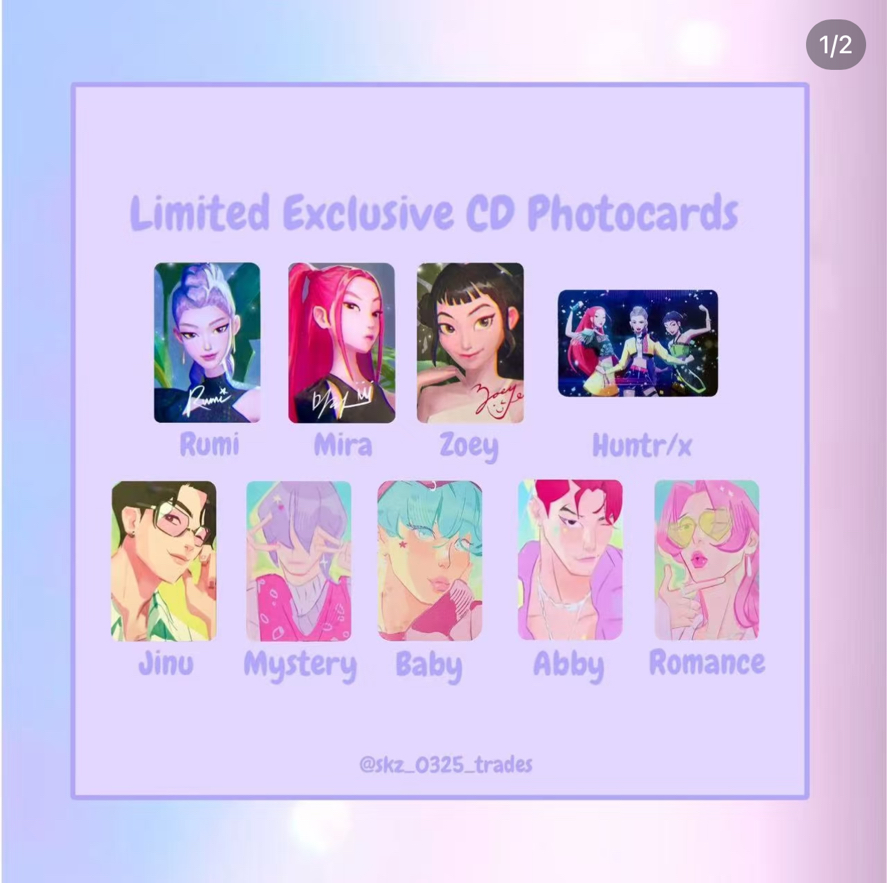 Limited Exclusive CD Photocards