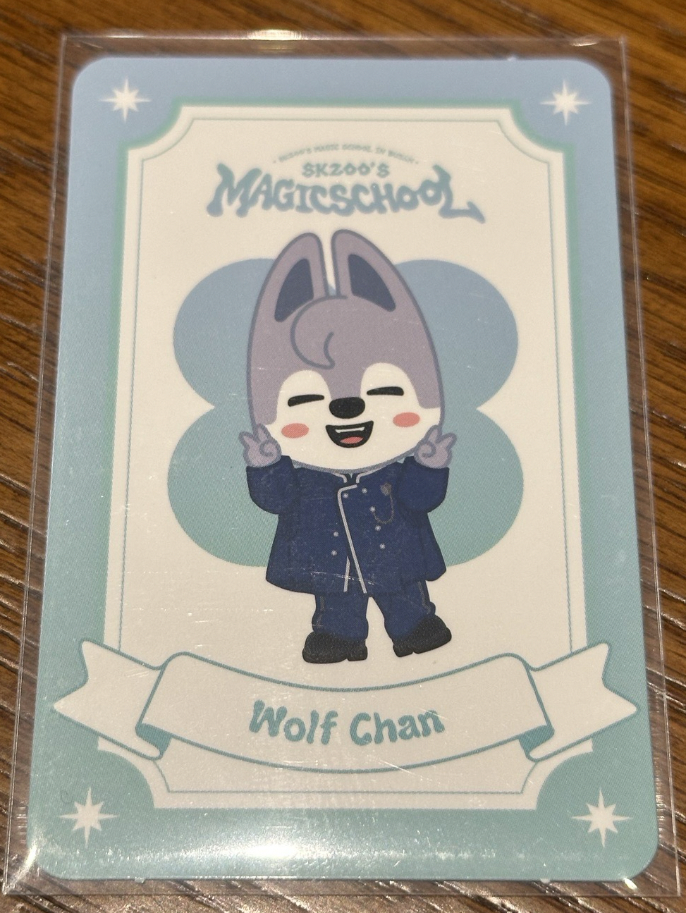 Stray Kids 方燦 燦狼 4th FM 釜山快閃店 入場卡 / 場限卡 wolfchan skzoo