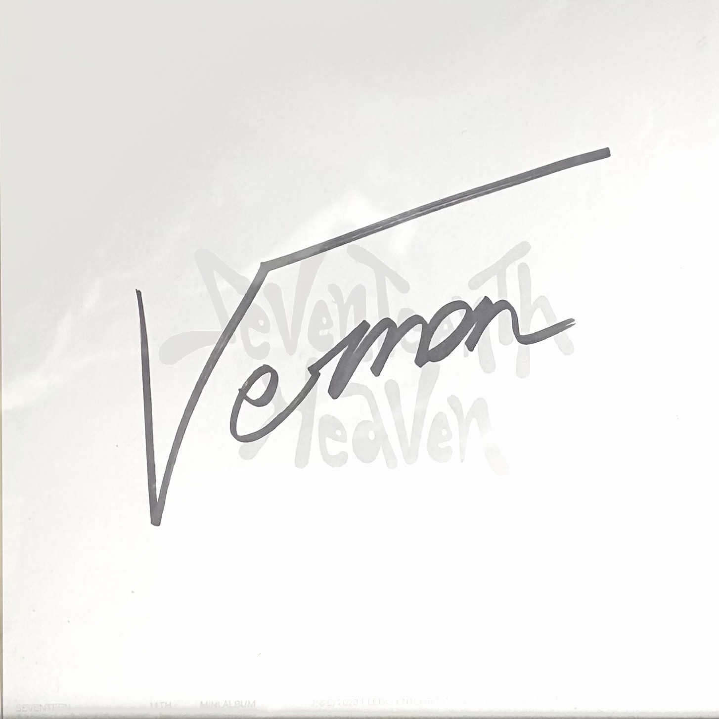 Mini11 美版通路親簽 VERNON 崔瀚率（綁1）