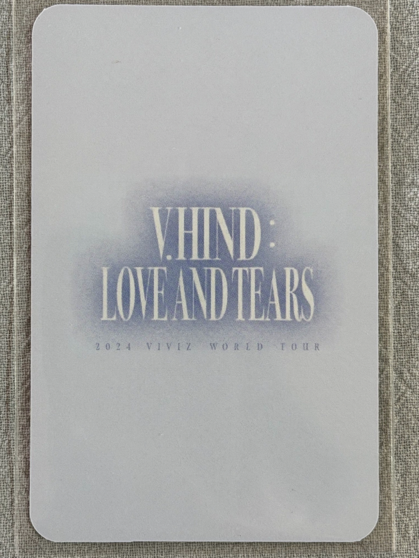 VIVIZ V.HIND: LOVE AND TEARS 信飛 隨機卡 小卡