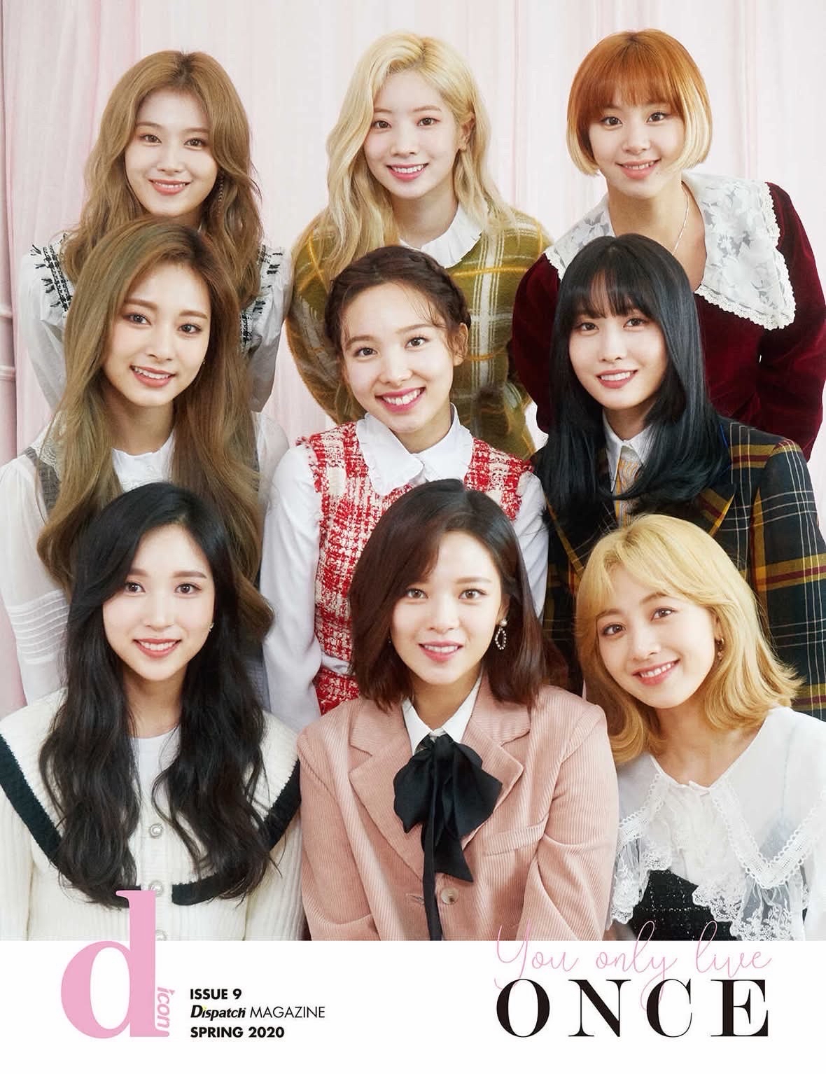 TWICE x Dispatch “You only live once” Dicon雜誌