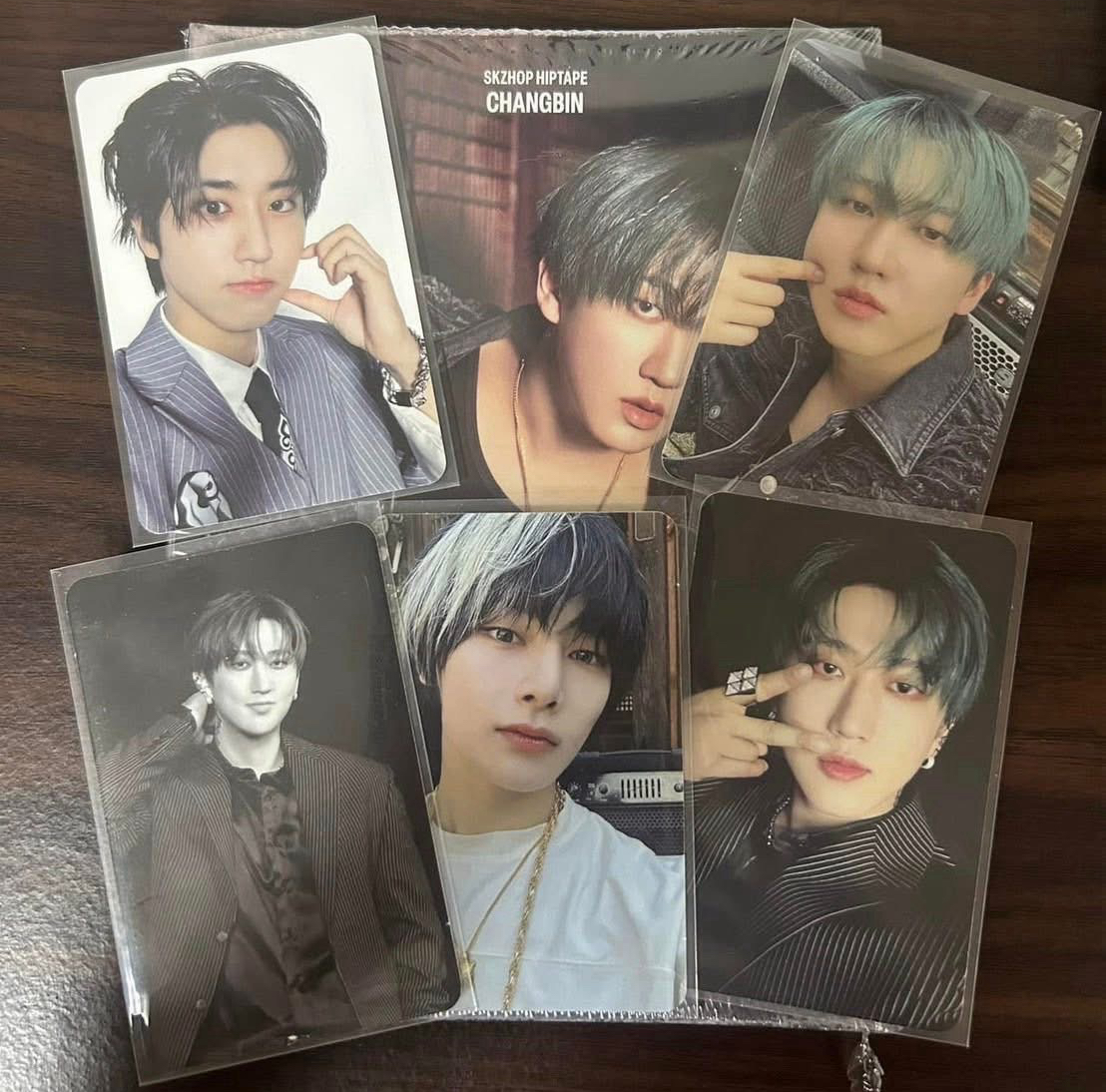 stray kids 合（HOP) 單封(旻、彬）