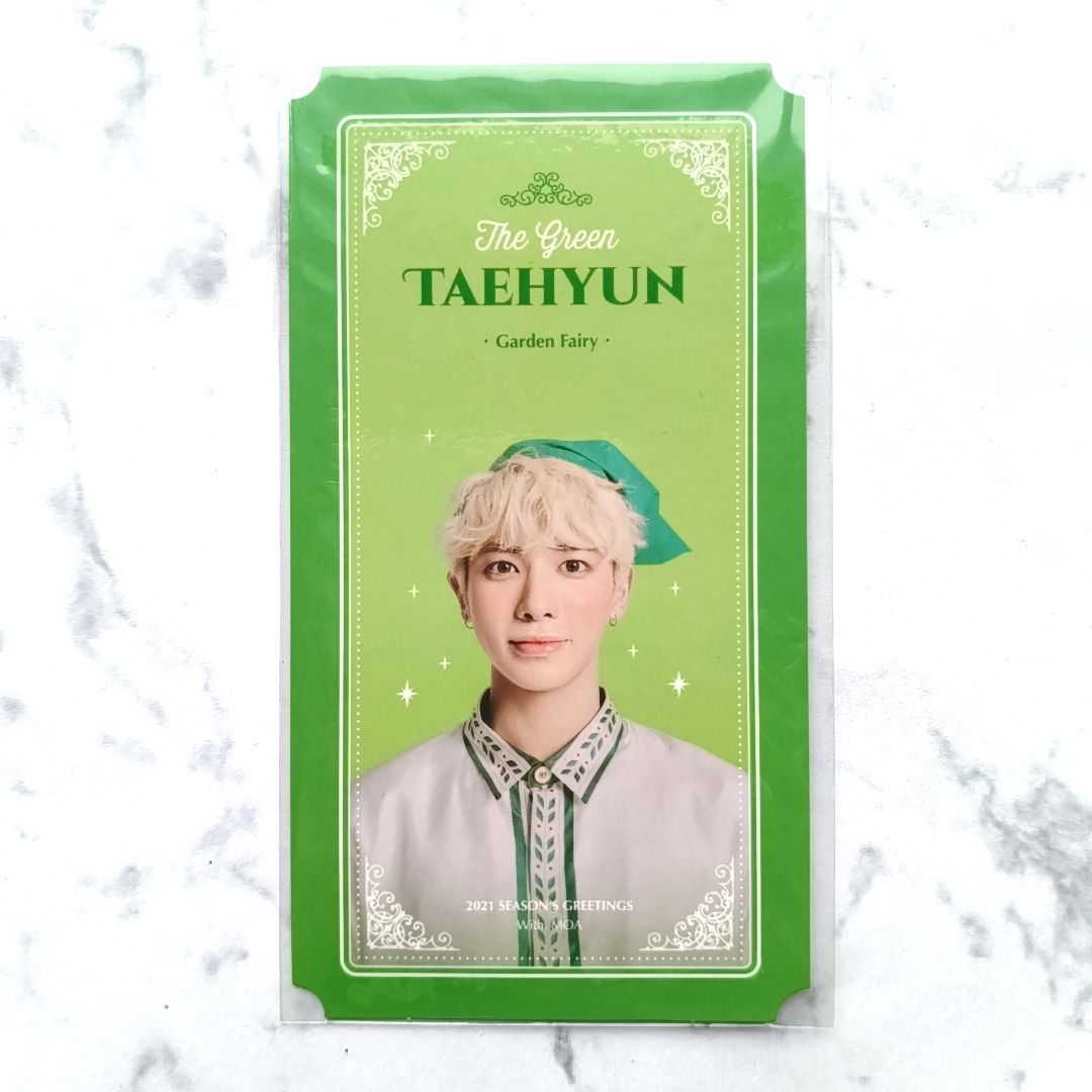 TXT 太顯 年曆票卡